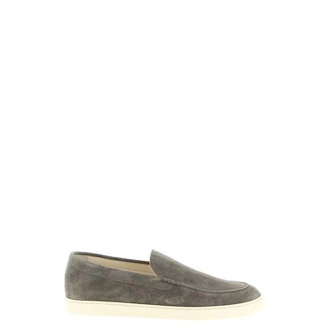 BRUNELLO CUCINELLI Fog Suede Loafers New & Authentic (Men's