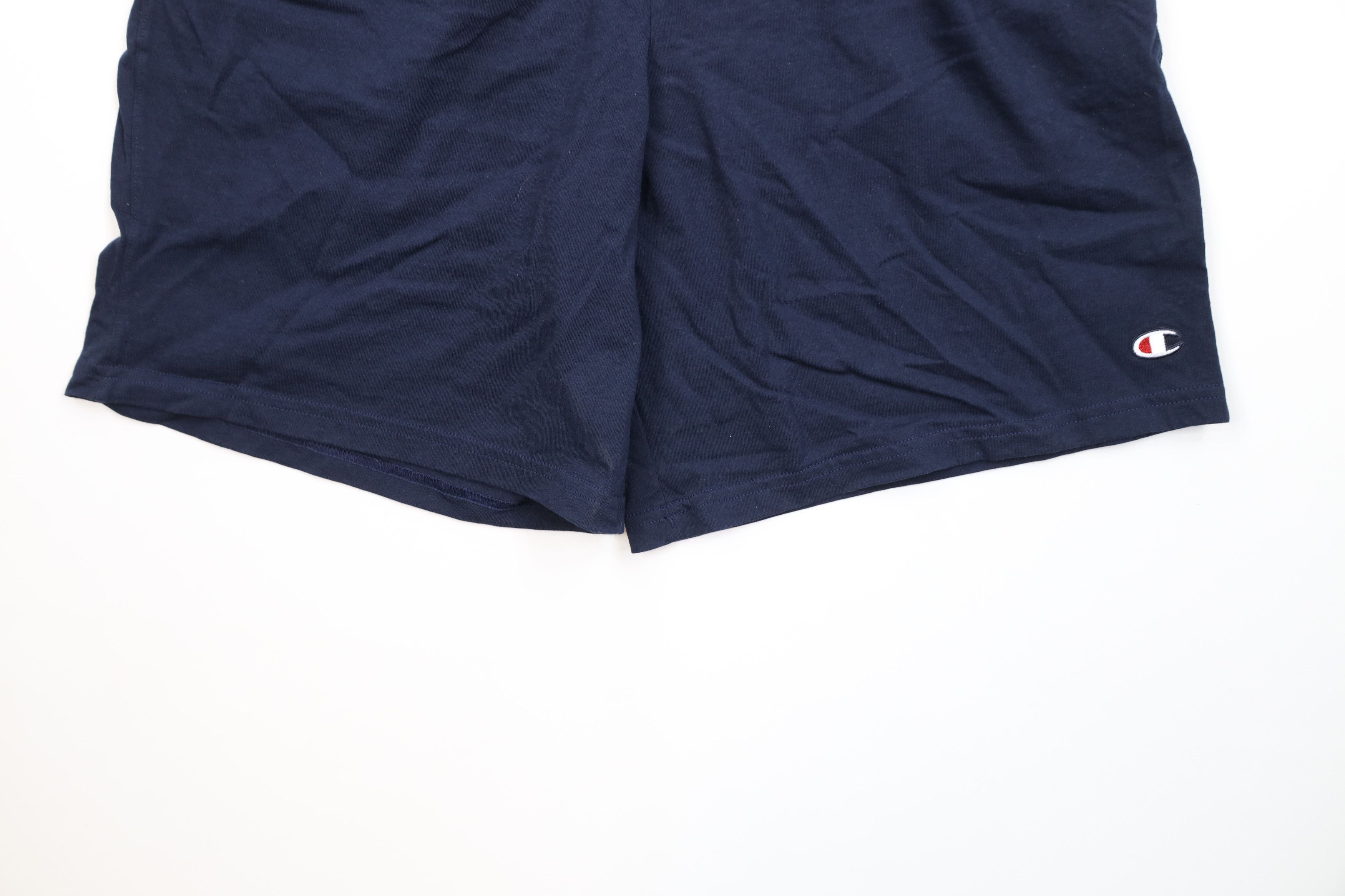 Champion Vintage Champion Classic Logo Above Knee Shorts Blue Cotton Size US 34 / EU 50 - 4 Thumbnail