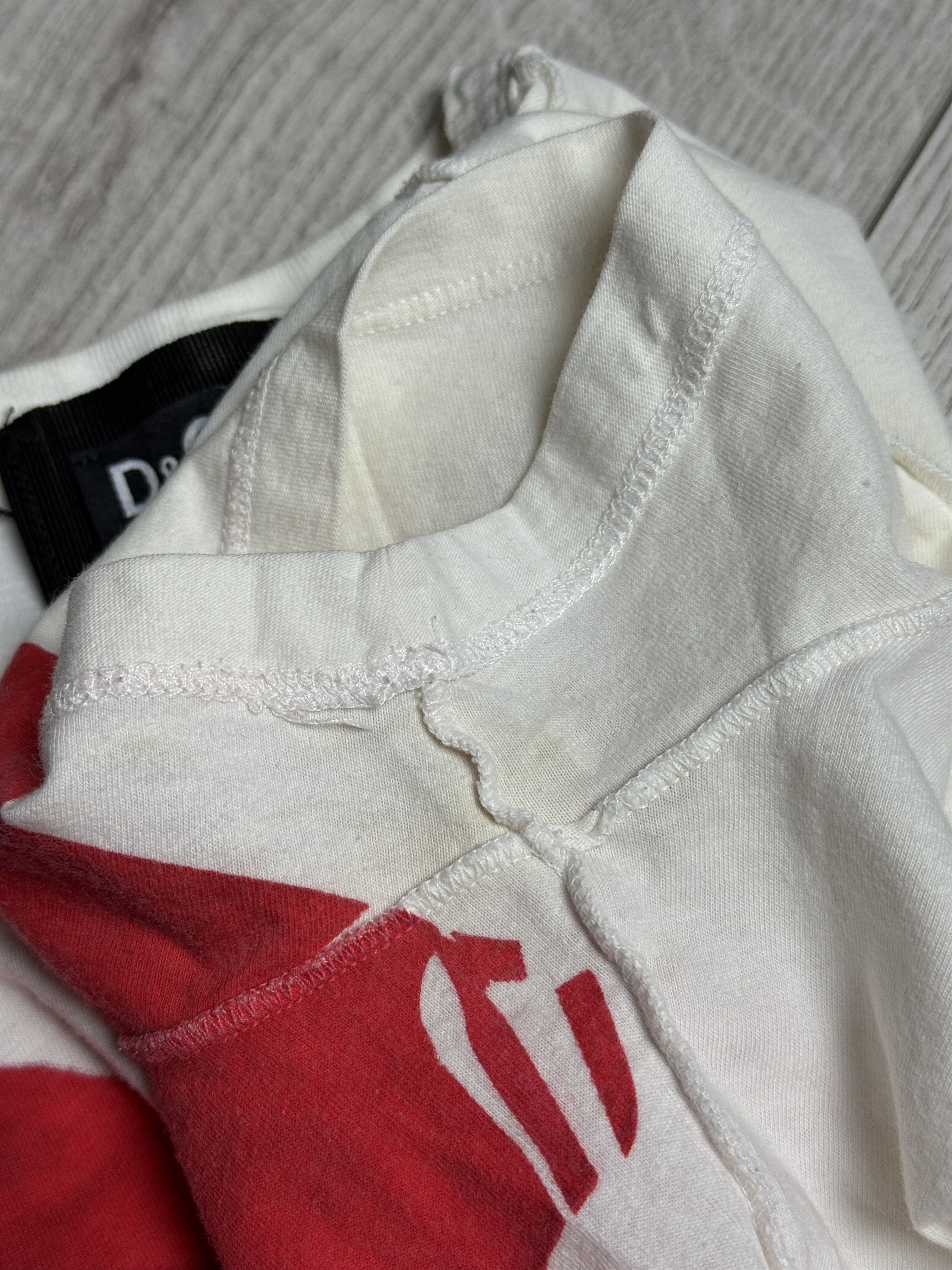 Dolce & Gabbana Dolce & Gabbana trompe l'oeil polo print tshirt Size S / US 4 / IT 40 - 8 Thumbnail