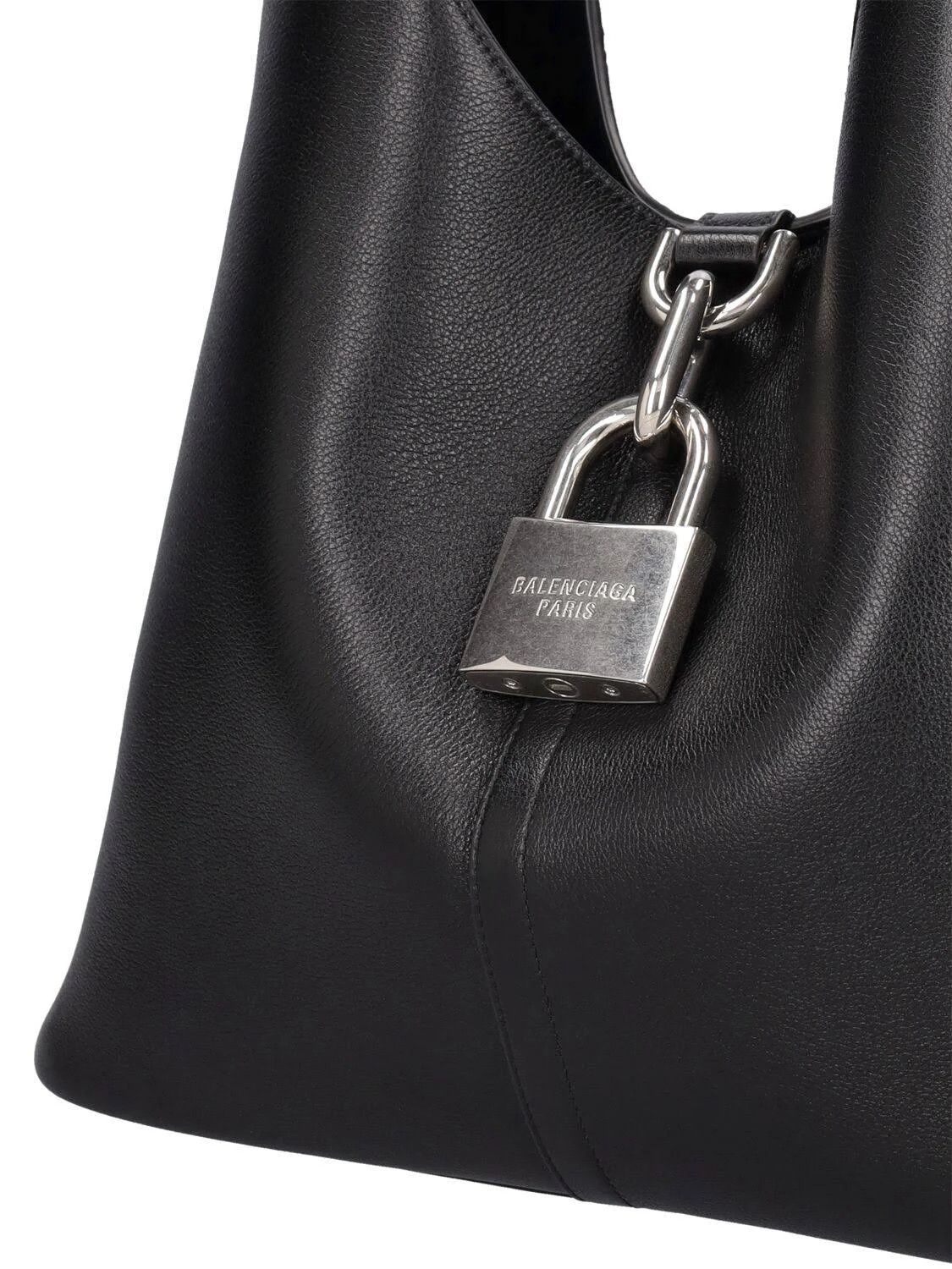Balenciaga o1mt1gz0824 Size: OS / Locker Medium North-South Hobo Bag Size ONE SIZE - 8 Thumbnail