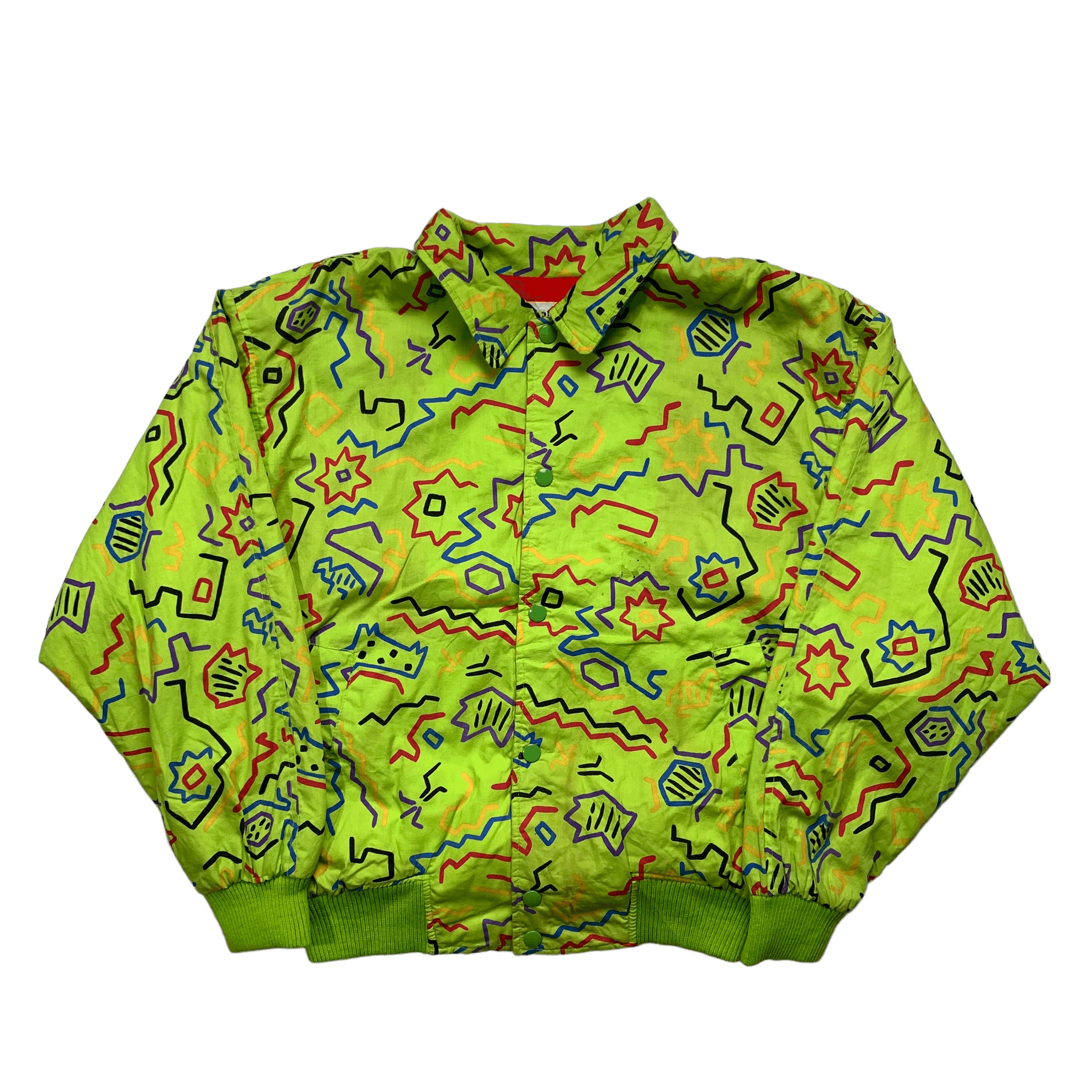 Vintage Vintage Union Bay 1058 All Over Print Jacket Full Printed Size US M / EU 48-50 / 2 - 9 Thumbnail