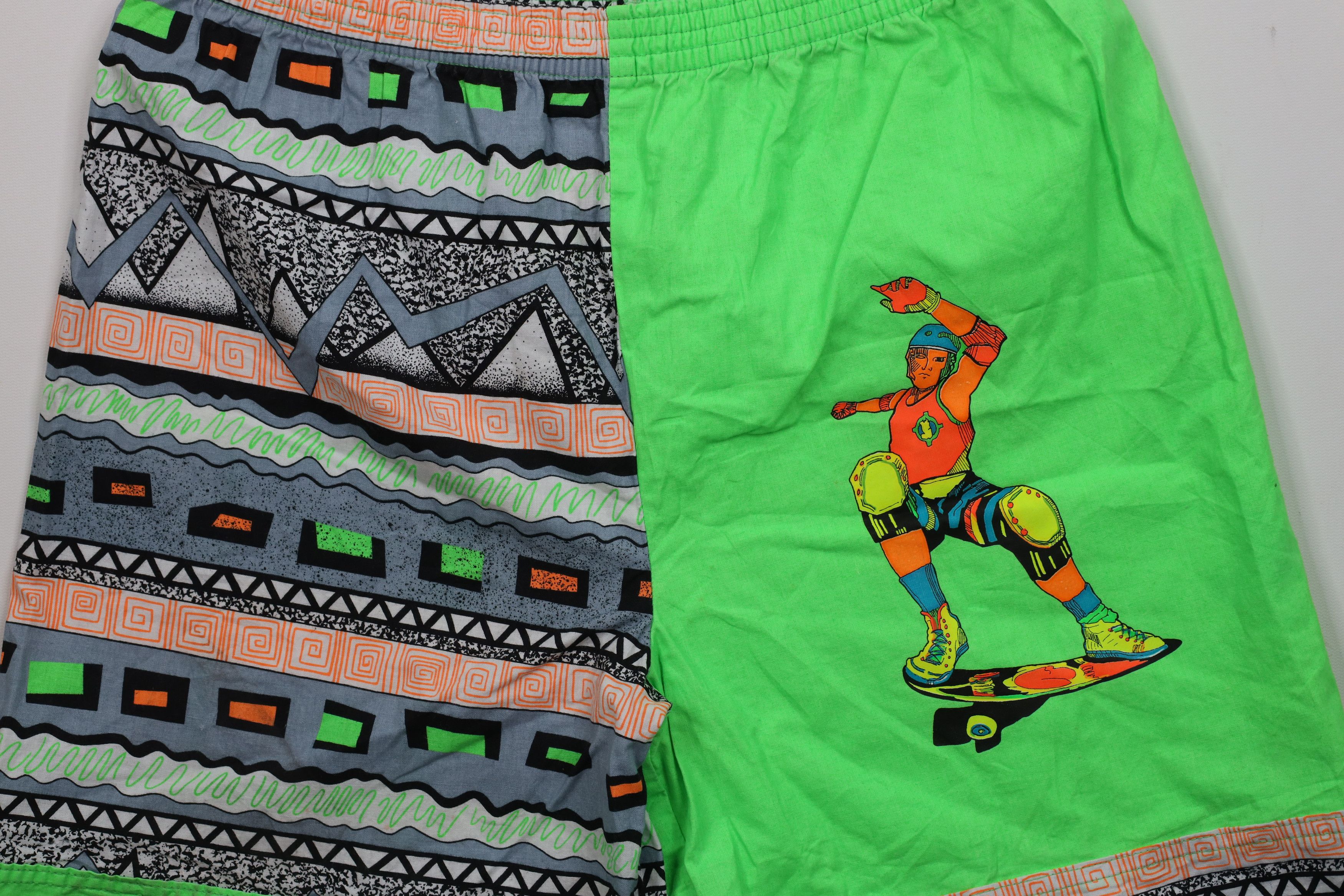 Vintage Vintage 80s 90s Streetwear Skateboard Surfing Shorts USA Size US 38 / EU 54 - 3 Thumbnail
