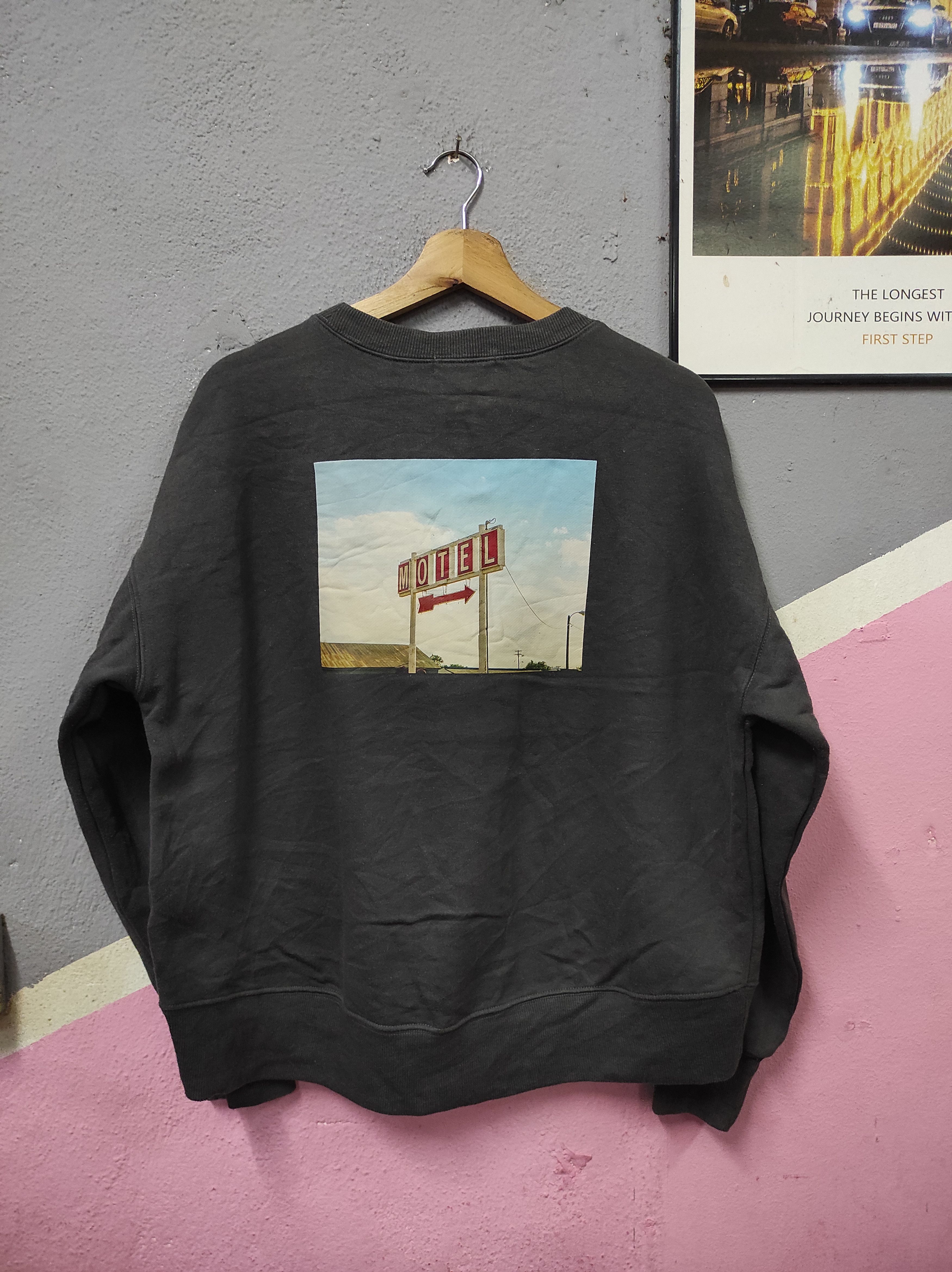 Ciaopanic CIAOPANIC TYPY 2004 MOTEL SWEATSHIRT OVERSIZED BAGGY Size ONE SIZE - 3 Thumbnail