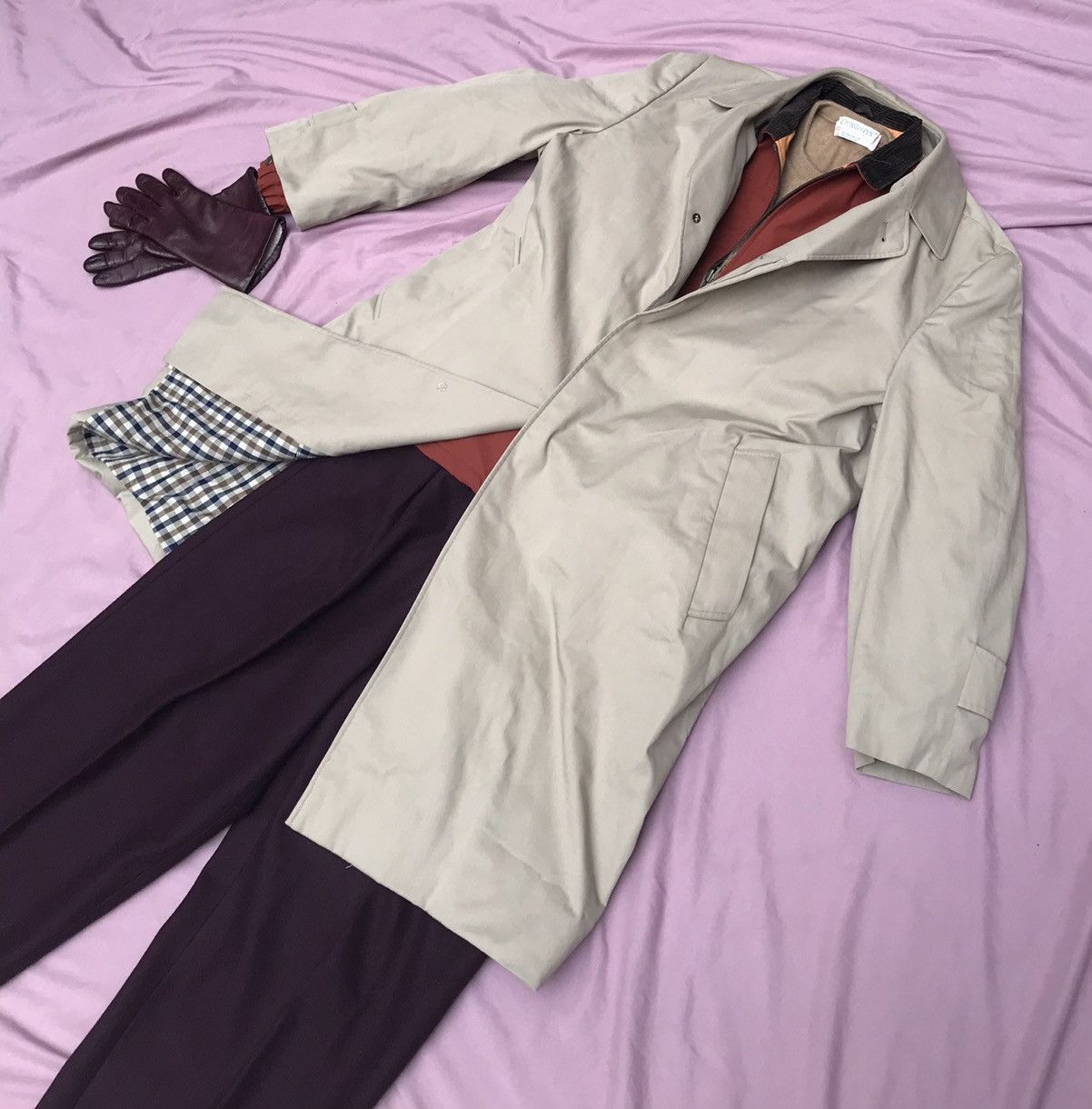 Aquascutum MADE IN ENGLAND AQUASCUTUM RAINCOAT EXPRESSLY FOR HARRODS Size US M / EU 48-50 / 2 - 8 Thumbnail