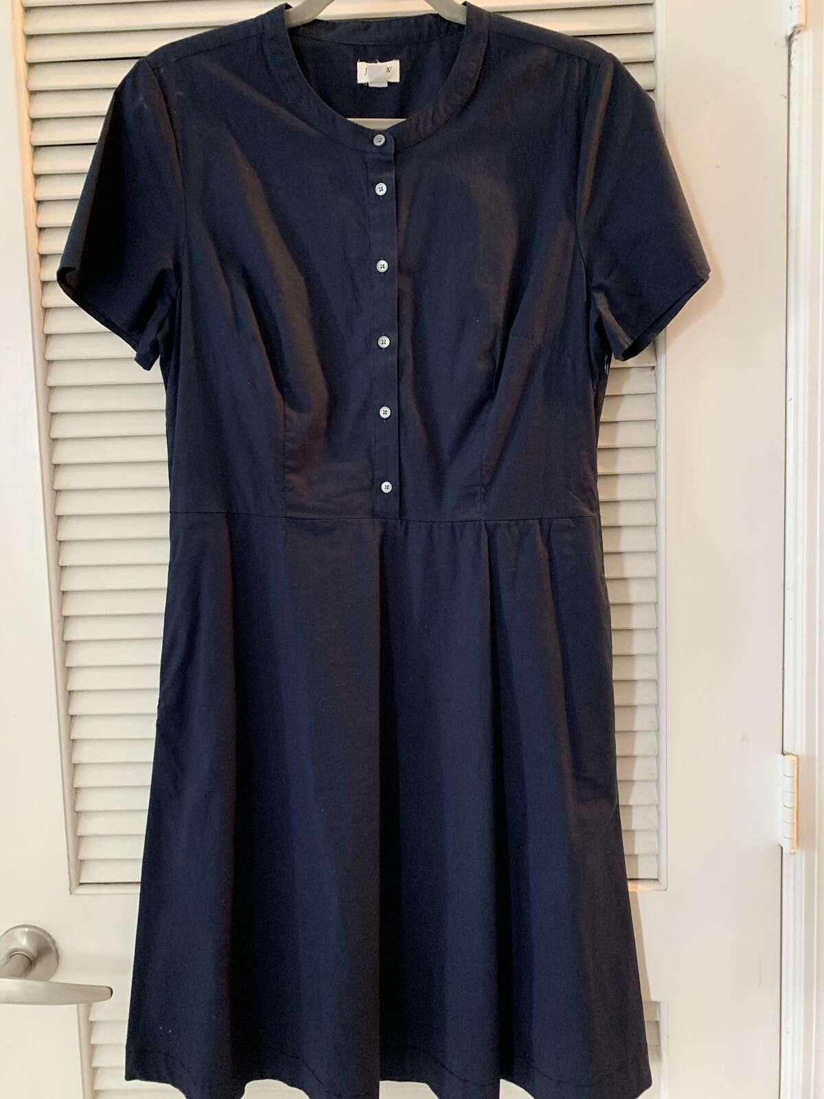 J.Crew J Crew Navy Dress Size L / US 10 / IT 46 - 1 Thumbnail