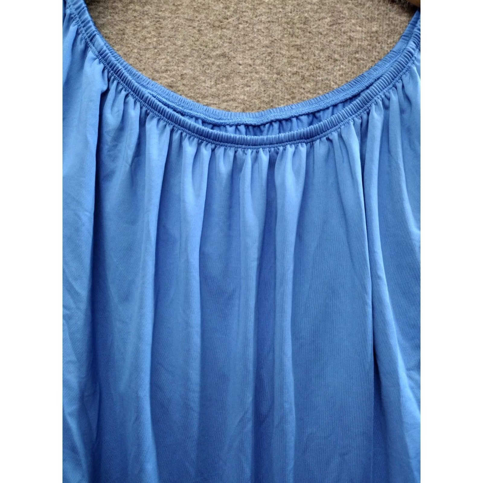 Vintage Unbranded Women's Off the Shoulder Body on Dress Shirt Blues L Women Off the Shoulder Short Dress Blue Party/Cocktail XS-Plus? Size L / US 10 / IT 46 - 3 Thumbnail