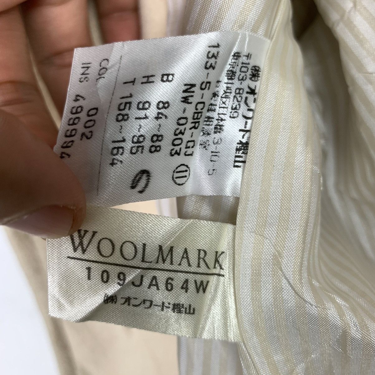 Japanese Brand × Vintage Vintage Japanese Brand Wool BlazerJacket Size US M / EU 48-50 / 2 - 13 Thumbnail