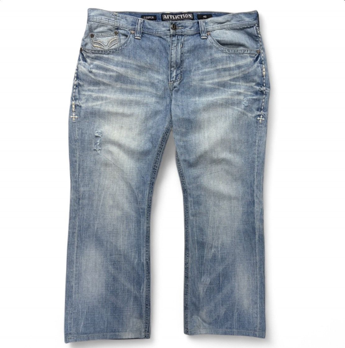 Affliction AFFLICTION COOPER BOOTCUT DENIM Size US 40 / EU 56 - 1 Thumbnail