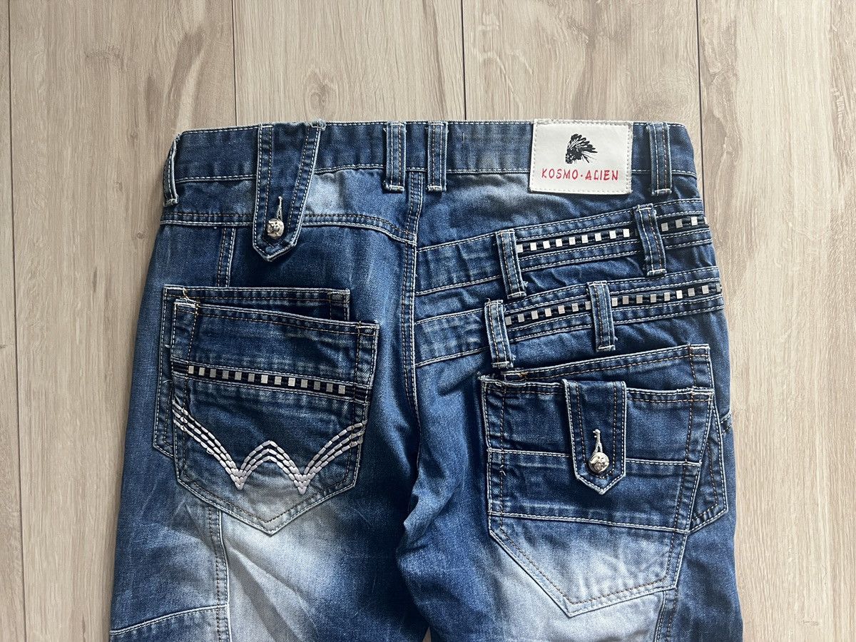 Japanese Brand × Vintage Y2K vintage Kosmo lupo Alien jeans Size US 32 / EU 48 - 4 Thumbnail