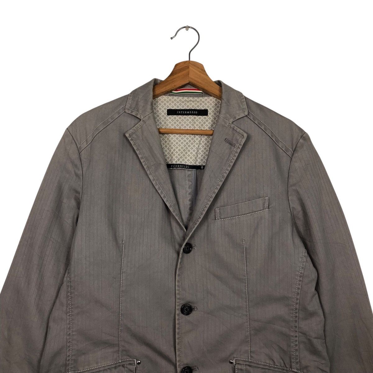 Japanese Brand 📌Vintage Chore Work Jacket Intermezzo Issey Miyake Size US M / EU 48-50 / 2 - 4 Thumbnail