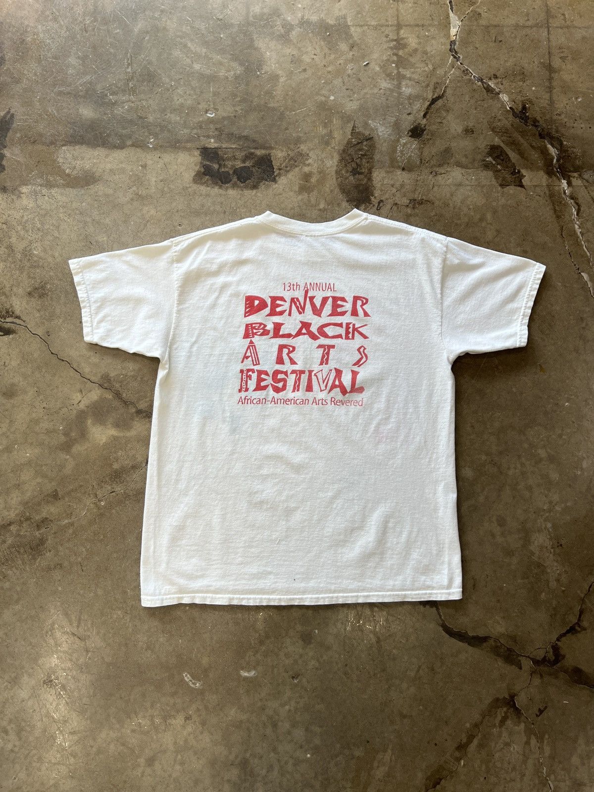 Vintage Vintage 1997 Black History Black Arts Festival Denver Tee XL Size US XL / EU 56 / 4 - 5 Thumbnail