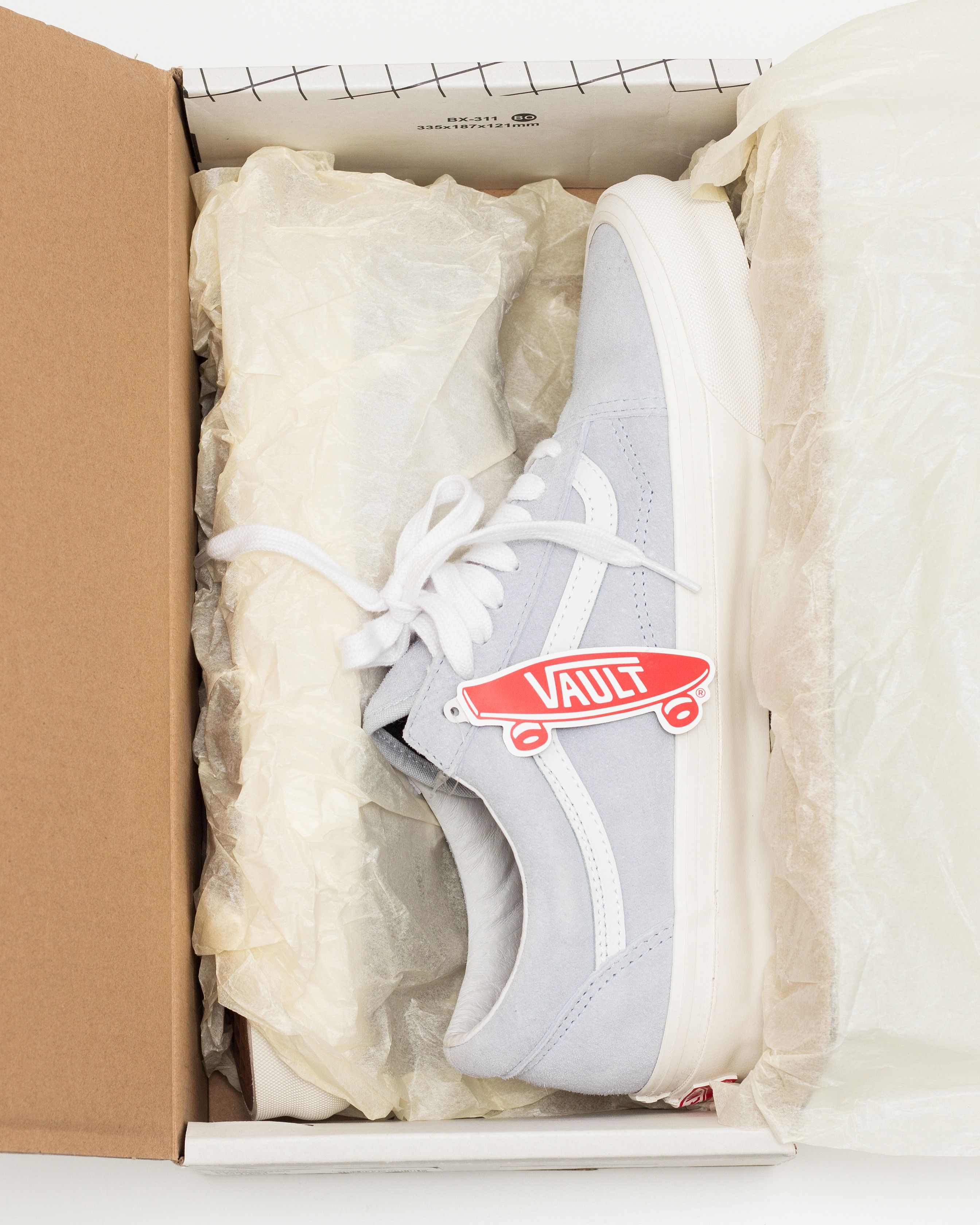 Vans Vault OG Old Skool L Gray Dawn Pig Suede Normcore Size US 9.5 / EU 42-43 - 10 Thumbnail