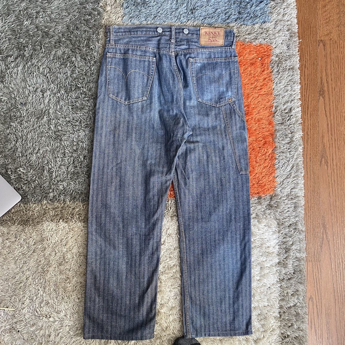 Hysteric Glamour Hysteric Glamour Pinstripe Jeans Size US 30 / EU 46 - 2 Thumbnail