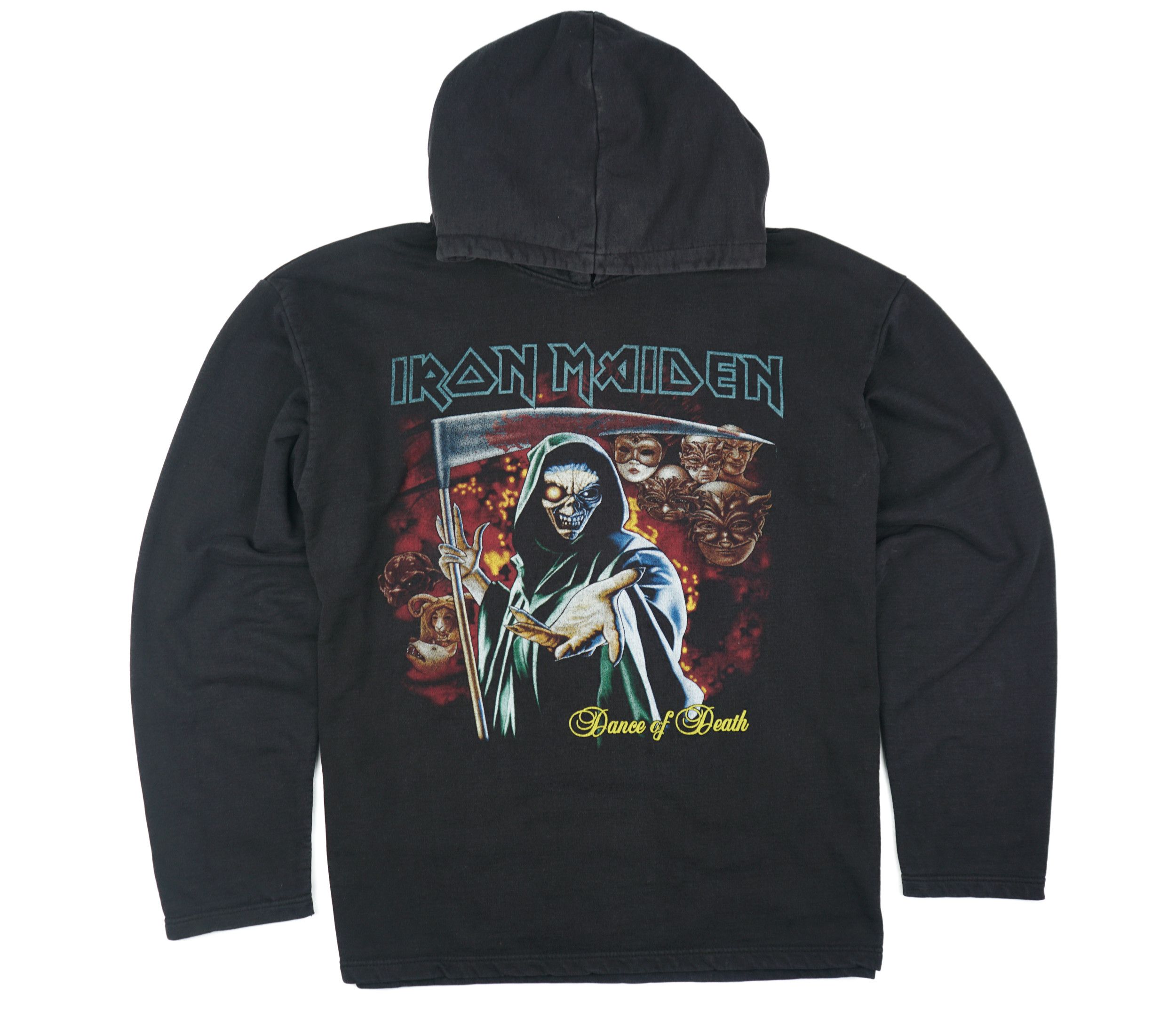 Band Tees × Vintage Vintage 2003 Iron Maiden Hoodie Dance of Death Size US XL / EU 56 / 4 - 1 Thumbnail