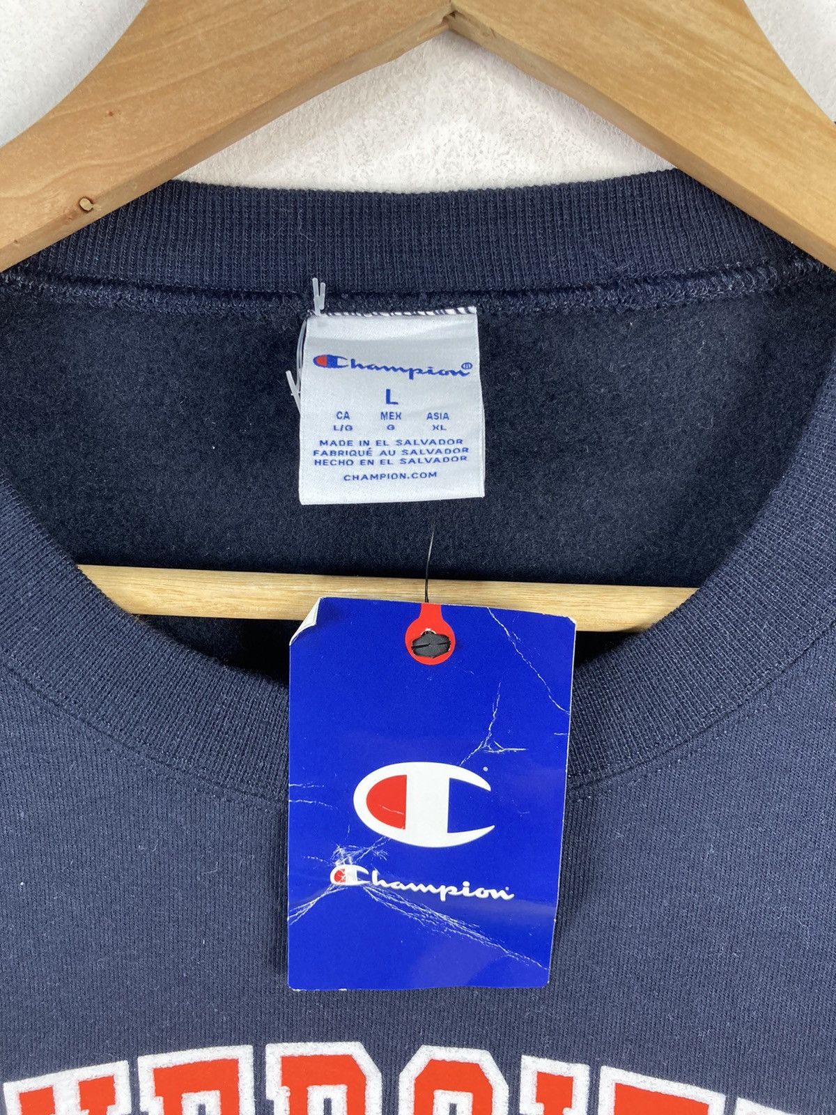 Champion New Vintage Champion Usa University Of Virginia Sweatshirt Size US L / EU 52-54 / 3 - 4 Thumbnail