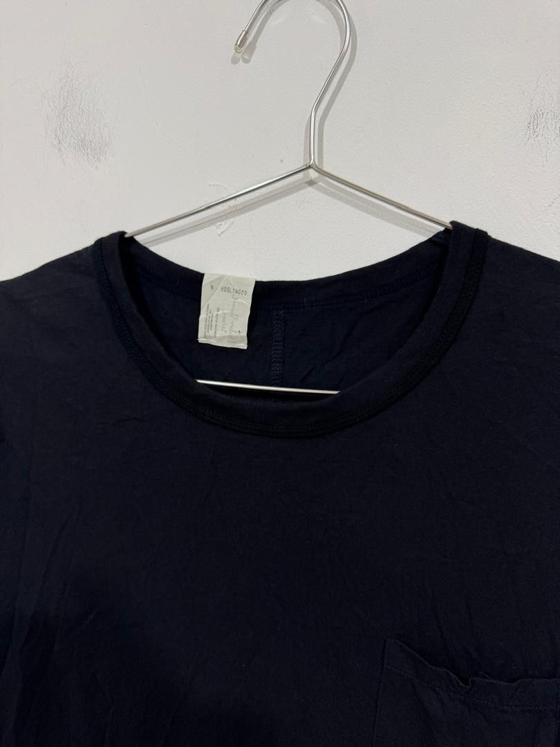 N.Hoolywood N. Hoolywood Plain Navy Pocket Tee Size US S / EU 44-46 / 1 - 2 Thumbnail