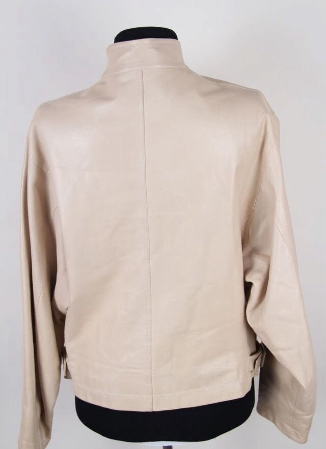 Hermes Hermés by Maison Margiela Leather Zipped Jacket Biker Size XS / US 0-2 / IT 36-38 - 2 Thumbnail