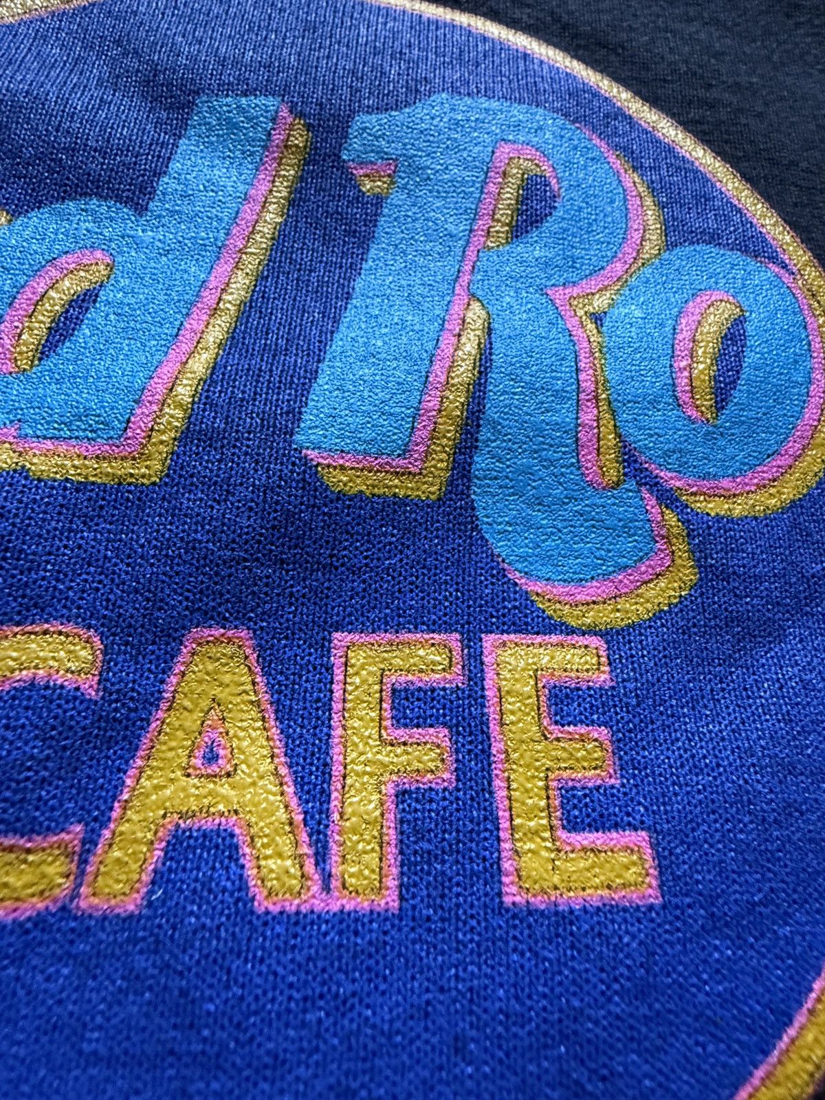 Hard Rock Cafe Vintage Hard Rock Cafe New Orleans Raglan Sweatshirt Size US XL / EU 56 / 4 - 3 Thumbnail