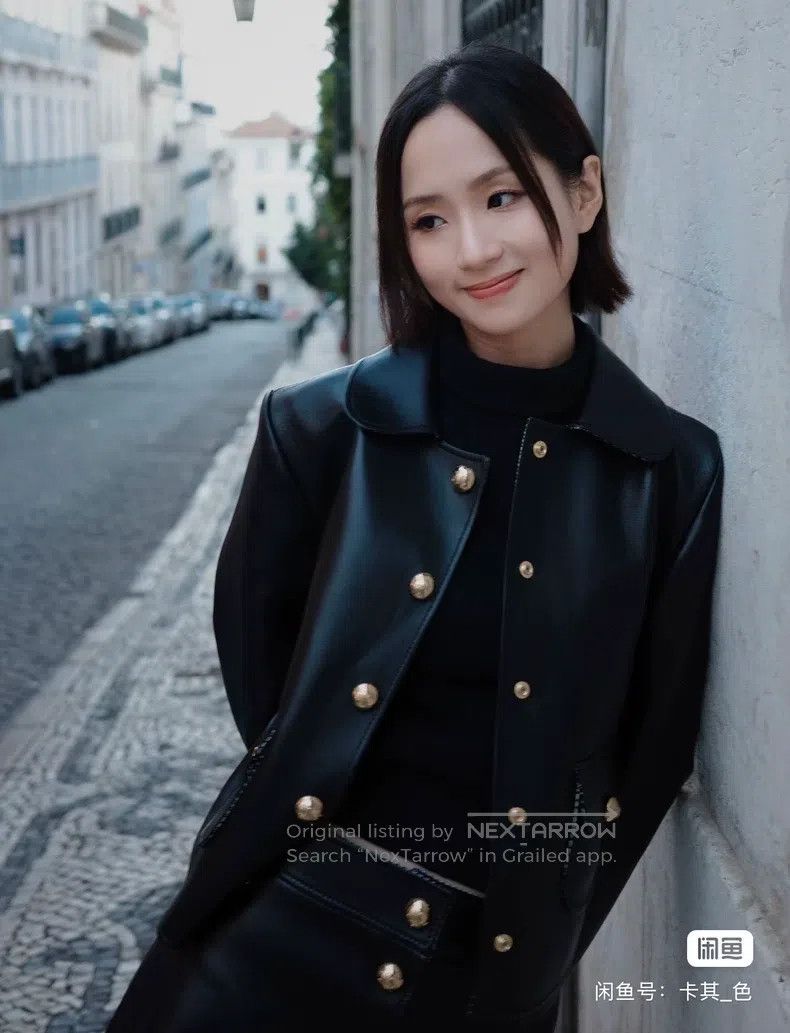 Celine Celine Black gold arc de Triomphe leather coat Size XS / US 0-2 / IT 36-38 - 4 Thumbnail
