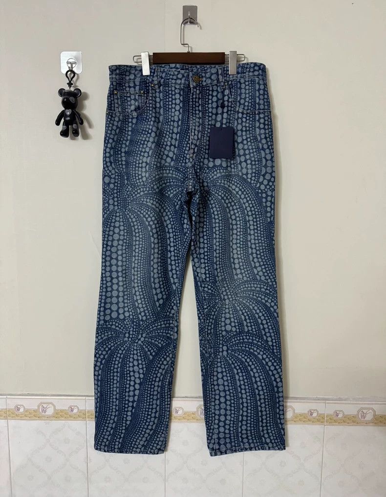 Louis Vuitton Yayoi Kusama jeans