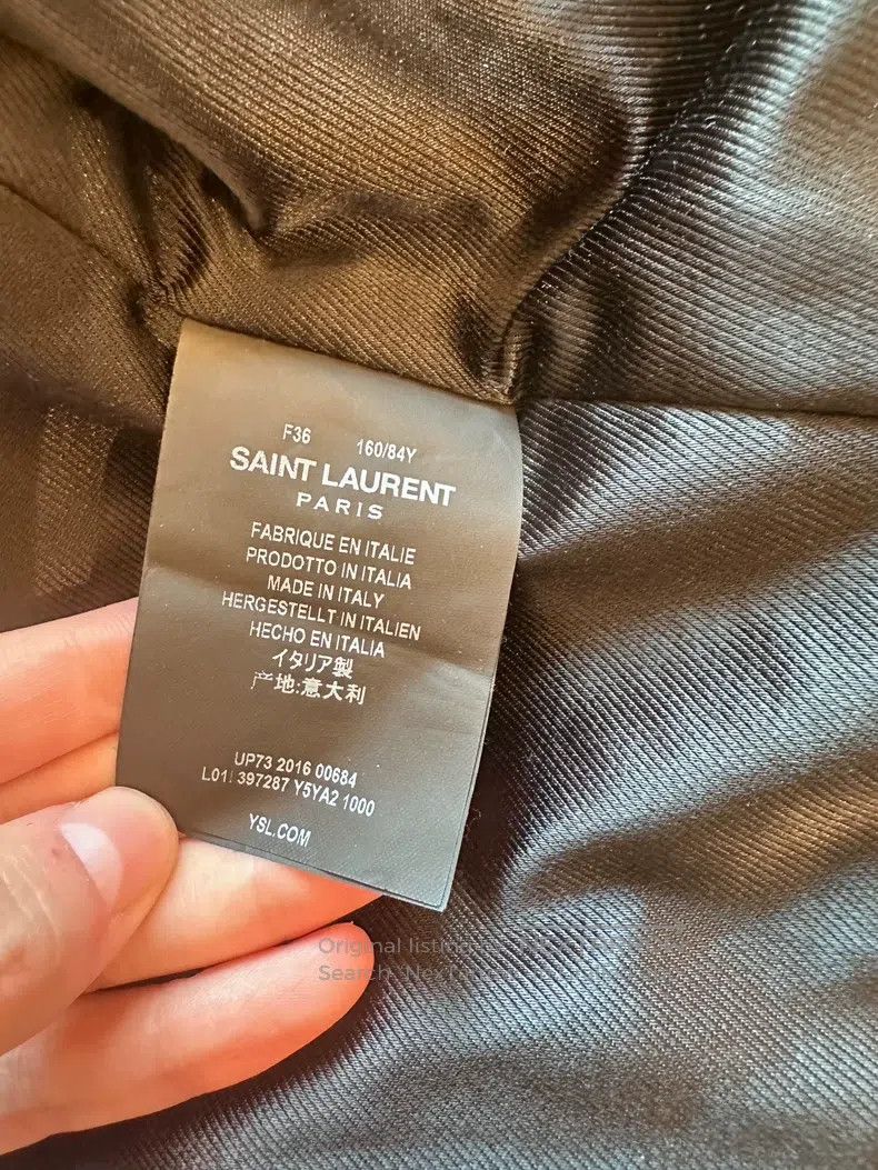 Saint Laurent Paris Saint Laurent Paris Classic Biker Lamb Leather Jacket Size XS / US 0-2 / IT 36-38 - 5 Thumbnail