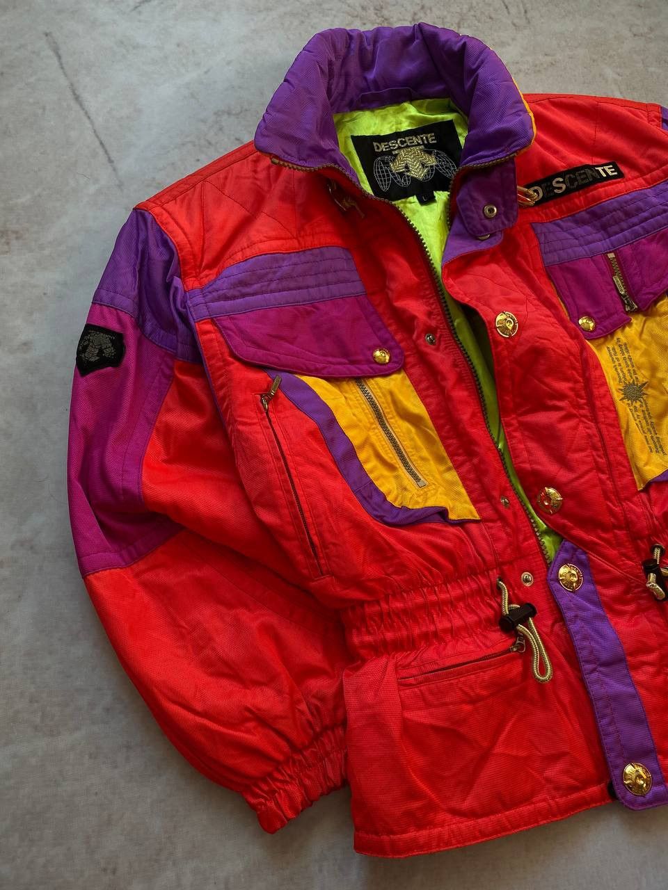 Descente × Vintage Vintage Descente Outdoor Ski Jacket Japanese Style Rare Size US L / EU 52-54 / 3 - 6 Thumbnail