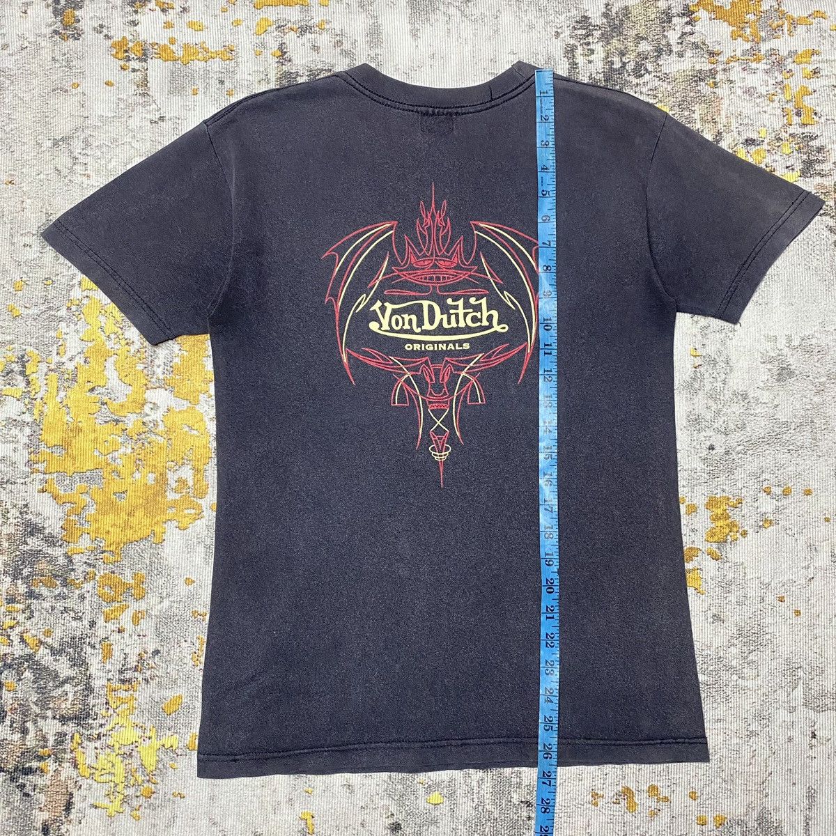 Vintage × Von Dutch Vintage 90s Von Dutch Shirt Von Dutch SunFaded Size US S / EU 44-46 / 1 - 7 Thumbnail