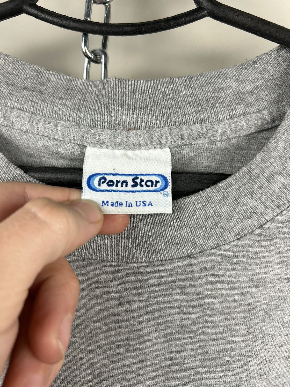 Vintage Vintage 90s Porn Star T shirt Size US XL / EU 56 / 4 - 3 Thumbnail