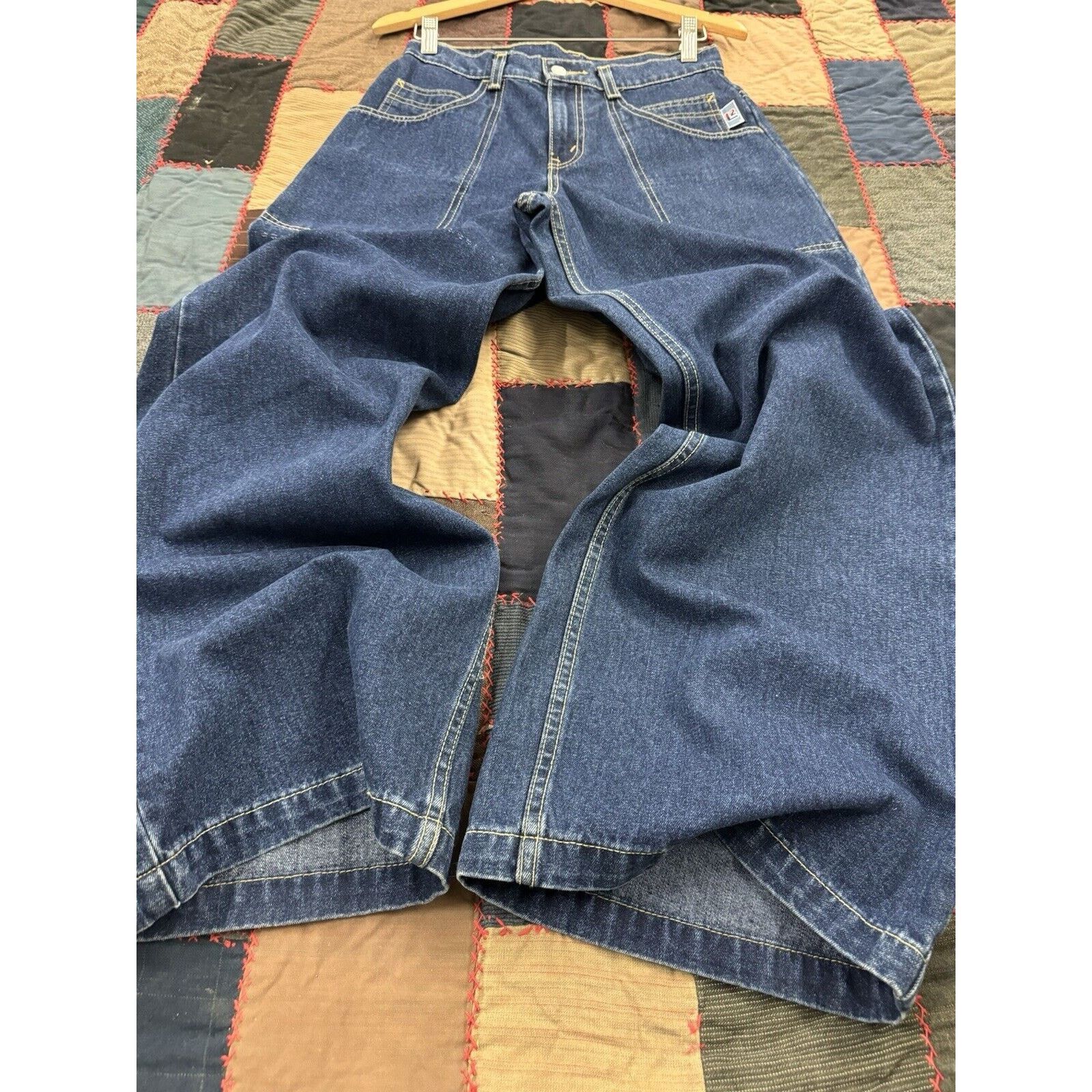 Levi's Deadstock Vintage 90s Y2K Baggy Levis L2 Silvertab W29 X L30 Size US 29 - 7 Thumbnail