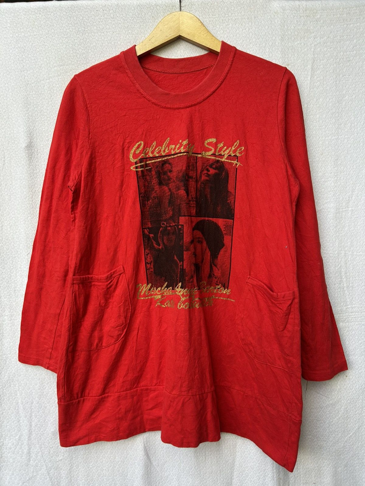 Japanese Brand Celebrity Style Hysteric Girl Poem Pocket Longsleeve Size US L / EU 52-54 / 3 - 1 Thumbnail