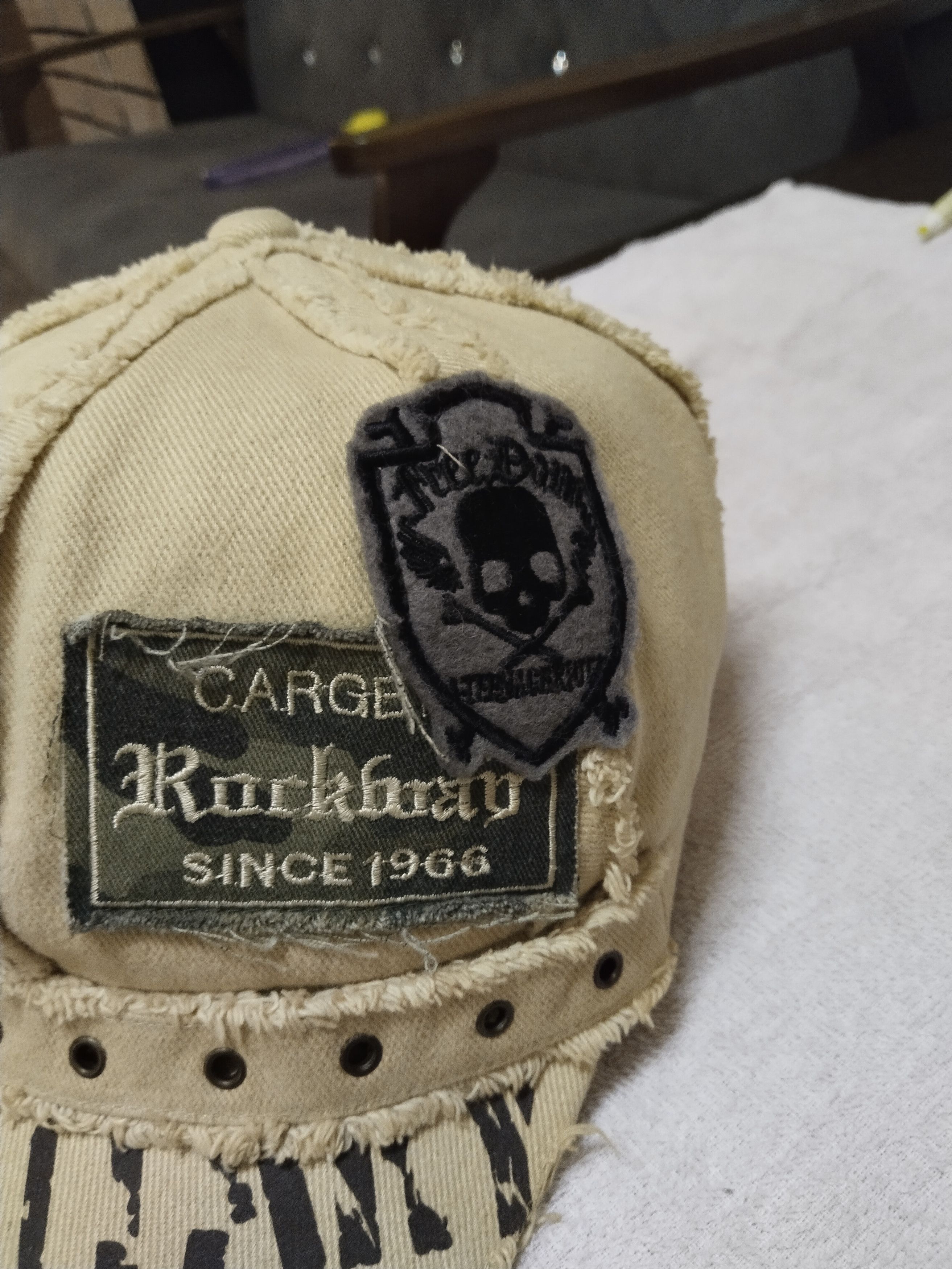 Voodoo Tactical RARE MILITARY CADET DISTRESSED VINTAGE HAT Size ONE SIZE - 3 Thumbnail