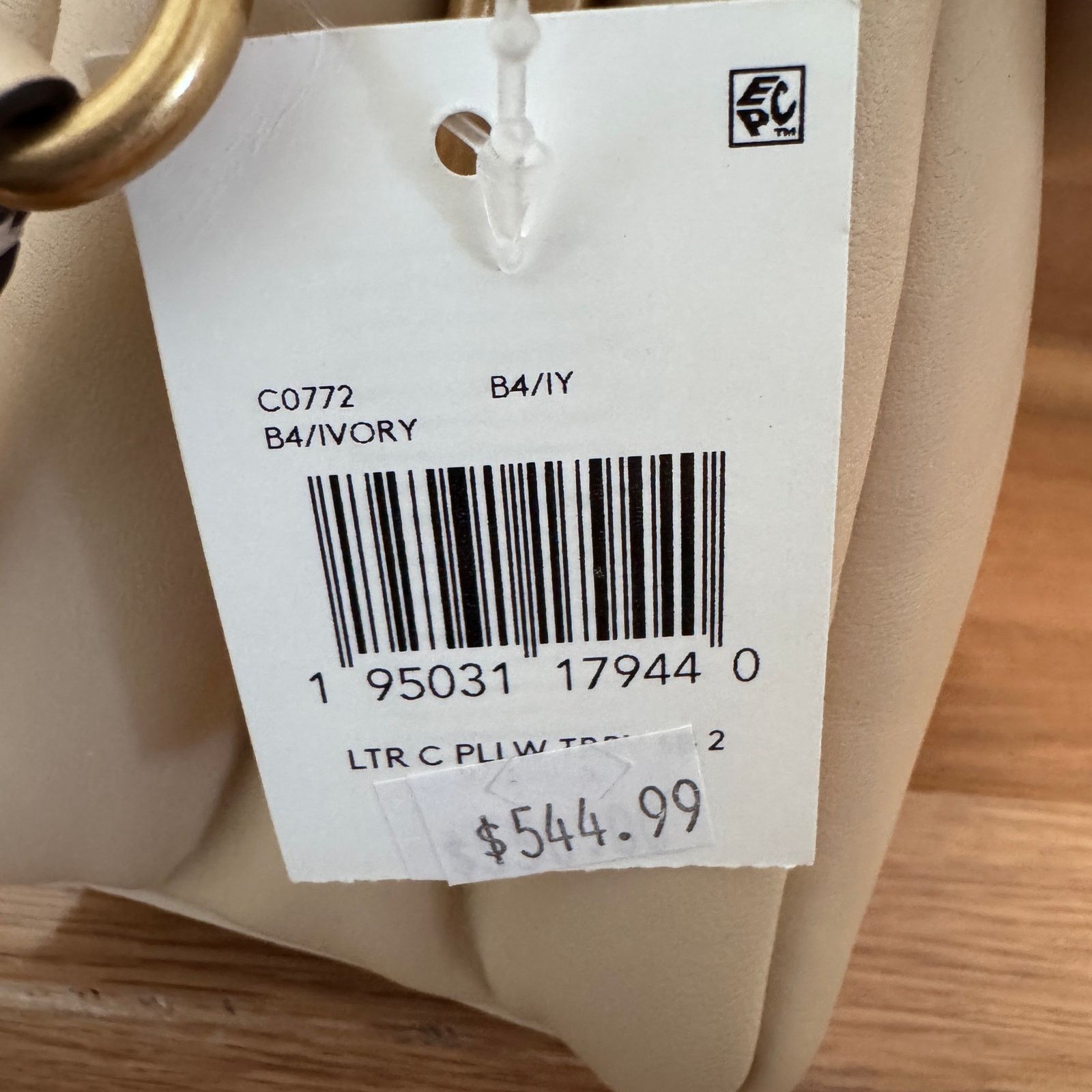 Coach Coach Pillow Tabby Shoulder Bag 26 In Ivory Style No. C0772 Size ONE SIZE - 8 Thumbnail
