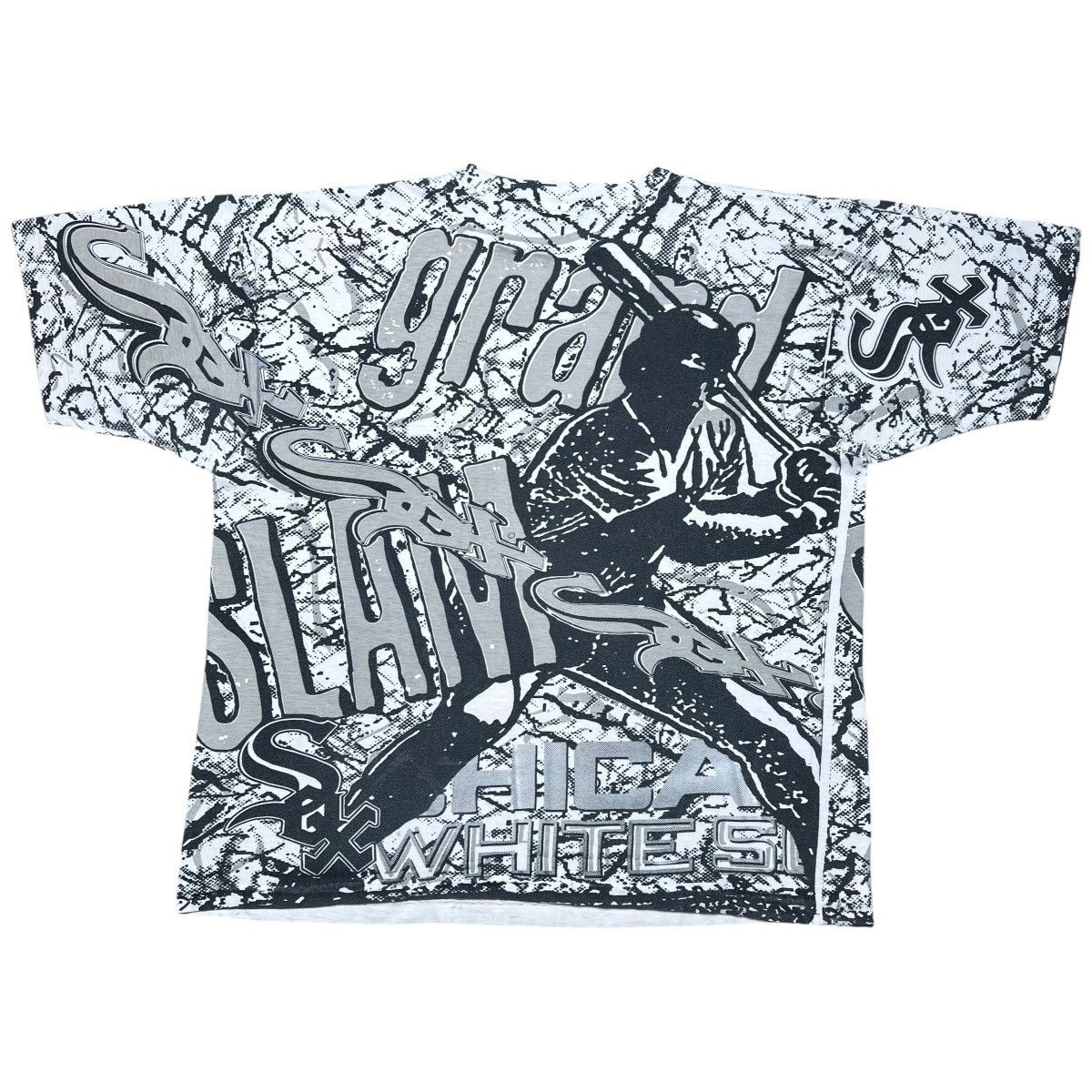 MLB Vintage 1991 MLB Chicago White Sox All Over Print Trench Tee Size US L / EU 52-54 / 3 - 2 Thumbnail