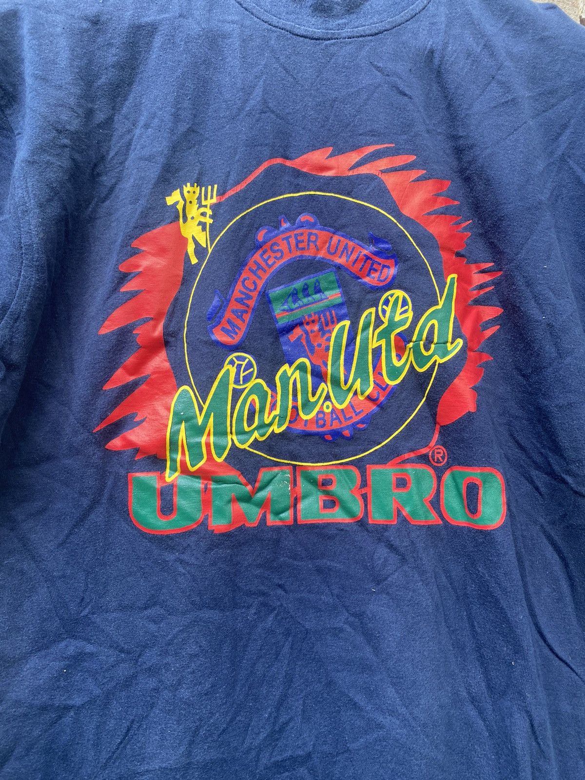 Umbro Vintage manchester united Size US M / EU 48-50 / 2 - 1 Thumbnail
