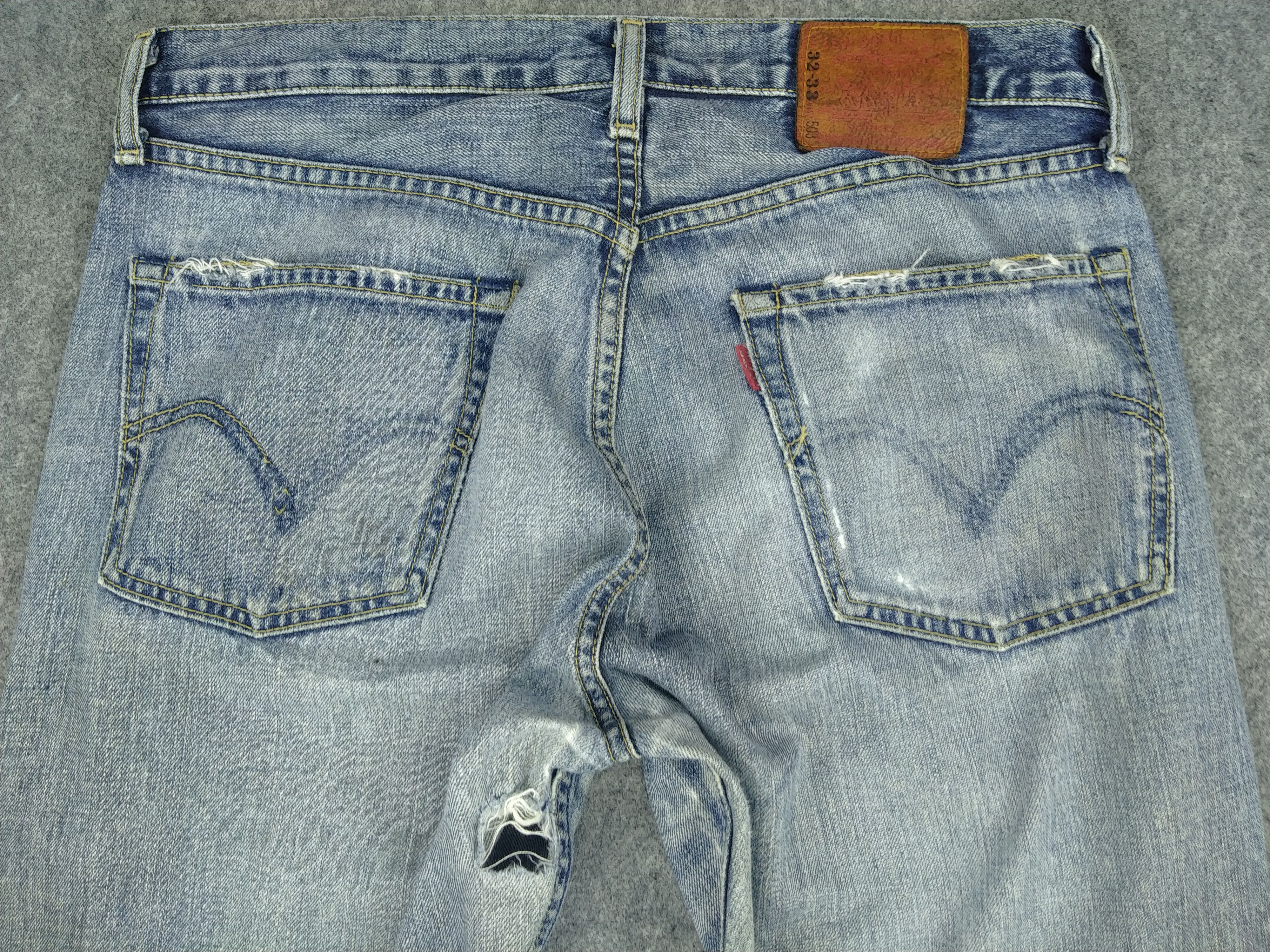Levi's Vintage Levi's 503 Light Wash Denim 32x30 -JN830 Size US 32 / EU 48 - 4 Thumbnail