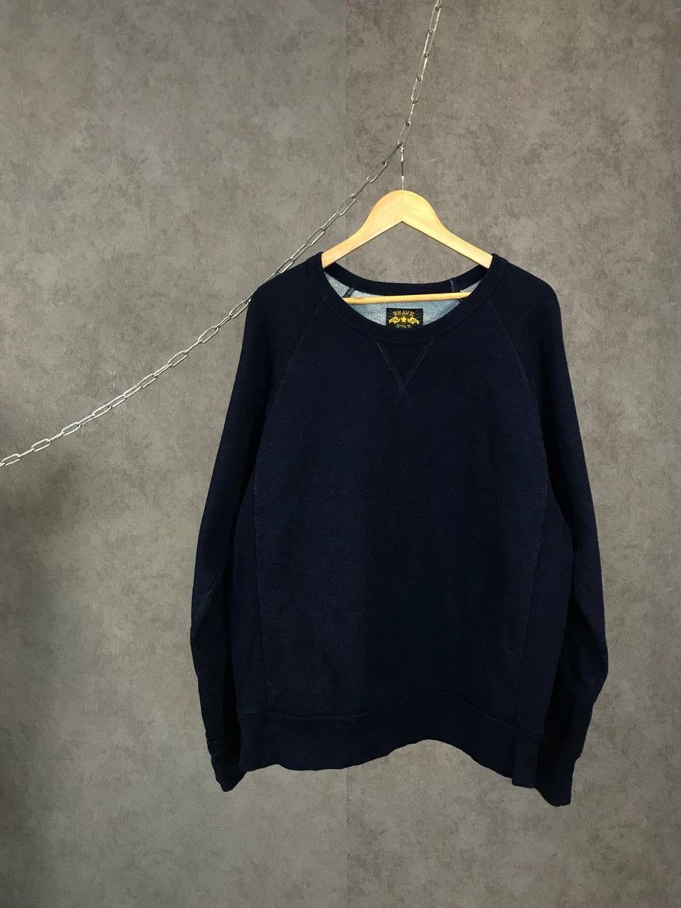 Brave Star Selvage Brave Star made in USA vintage indigo sweatshirt Size US XL / EU 56 / 4 - 1 Thumbnail