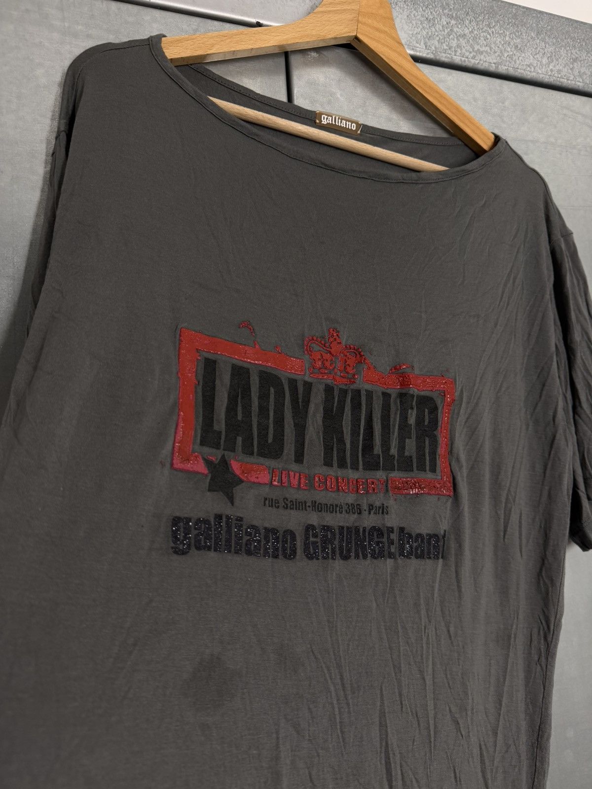 John Galliano Vintage John Galliano Lady Killer Concert T-Shirt Size US S / EU 44-46 / 1 - 3 Thumbnail