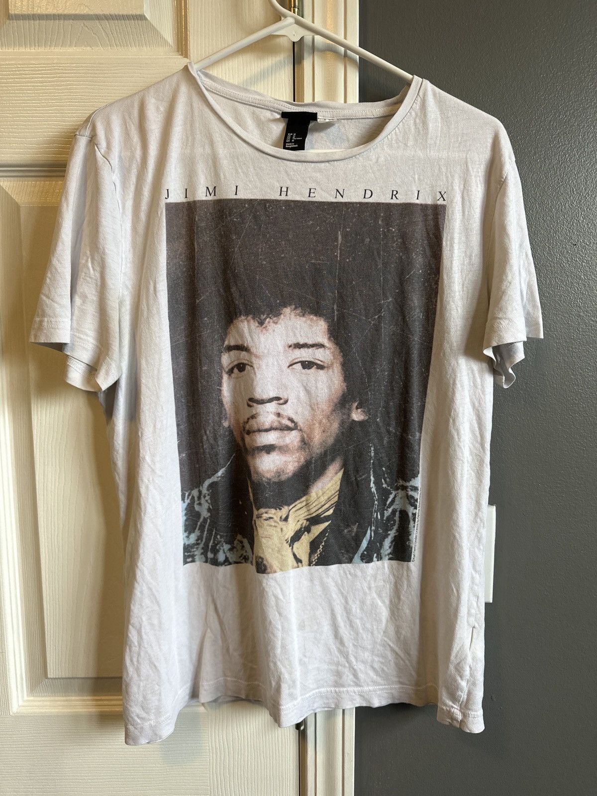 H&M Jimi Hendrix Graphic Tee – Vintage Rock Streetwear Shirt Size US M / EU 48-50 / 2 - 1 Thumbnail