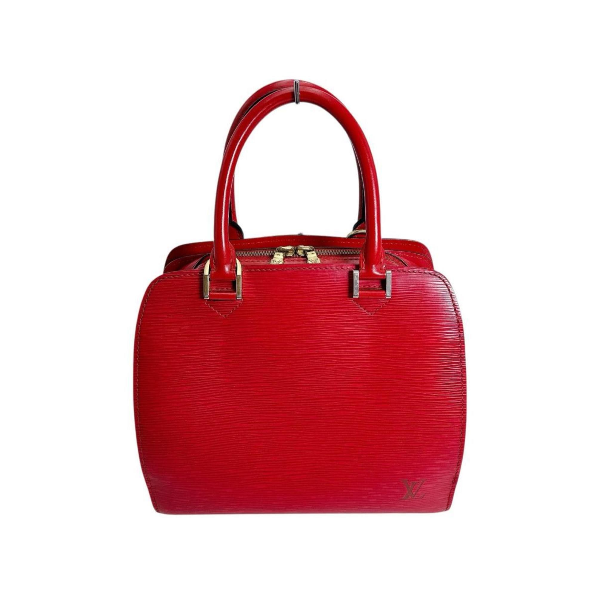 Louis Vuitton Louis Vuitton Pont Neuf Epi Leather Handbag M52057 Red Size ONE SIZE - 1 Thumbnail
