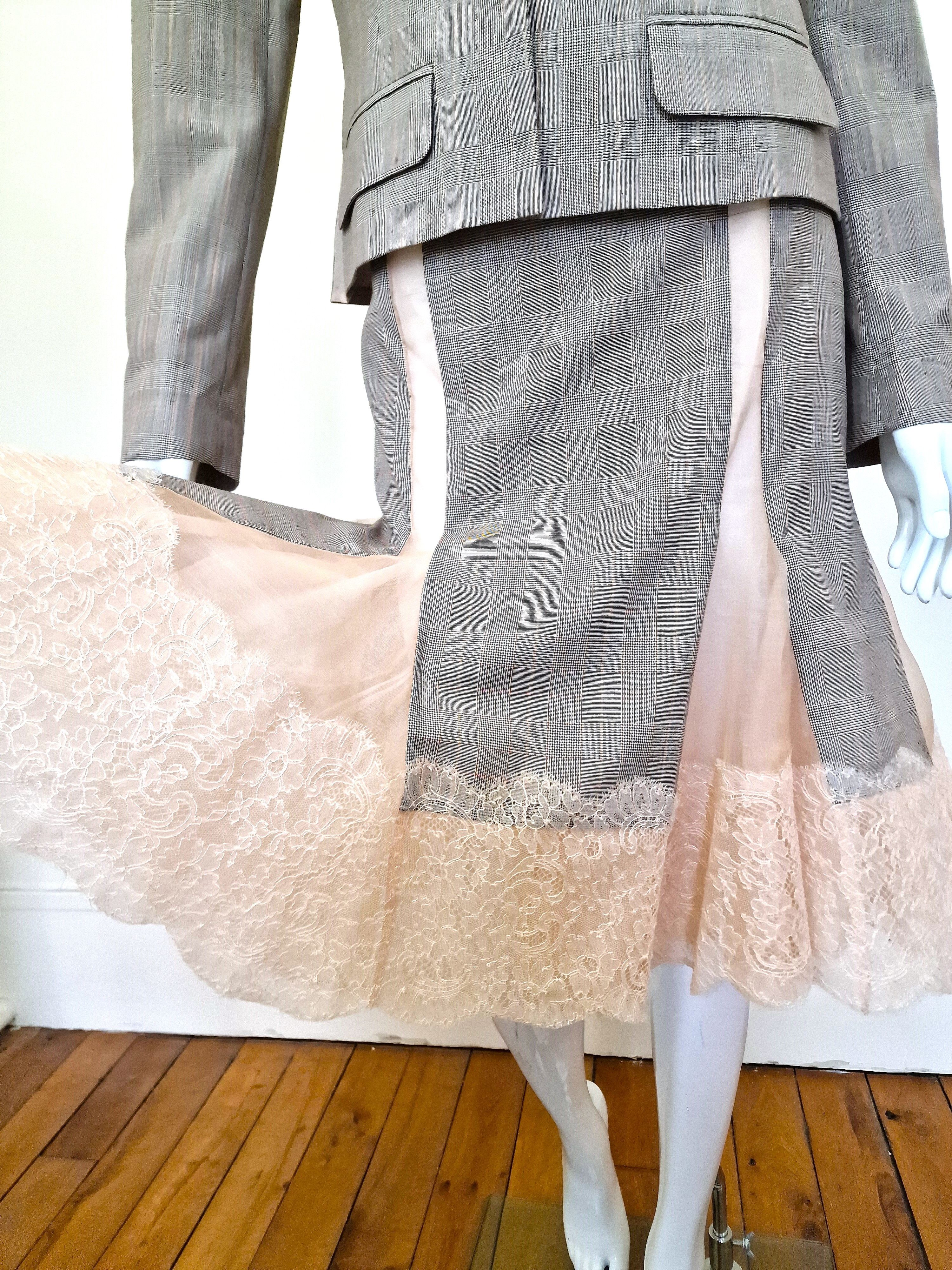 Alexander McQueen Alexander McQueen Deliverance 2004 Runway Couture Dress Suit Size L / US 10 / IT 46 - 9 Thumbnail