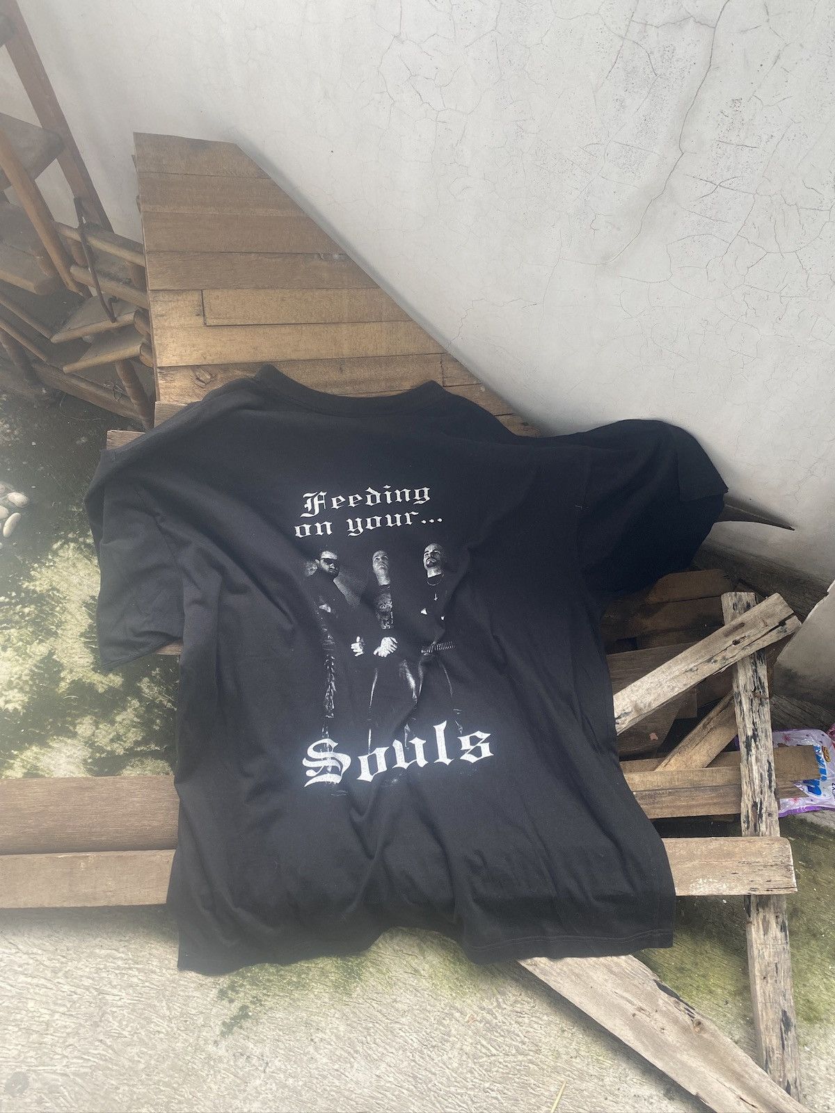 Band Tees Vintage Soulburn 1998 Black Metal Band Tee Rare Size US XL / EU 56 / 4 - 4 Thumbnail
