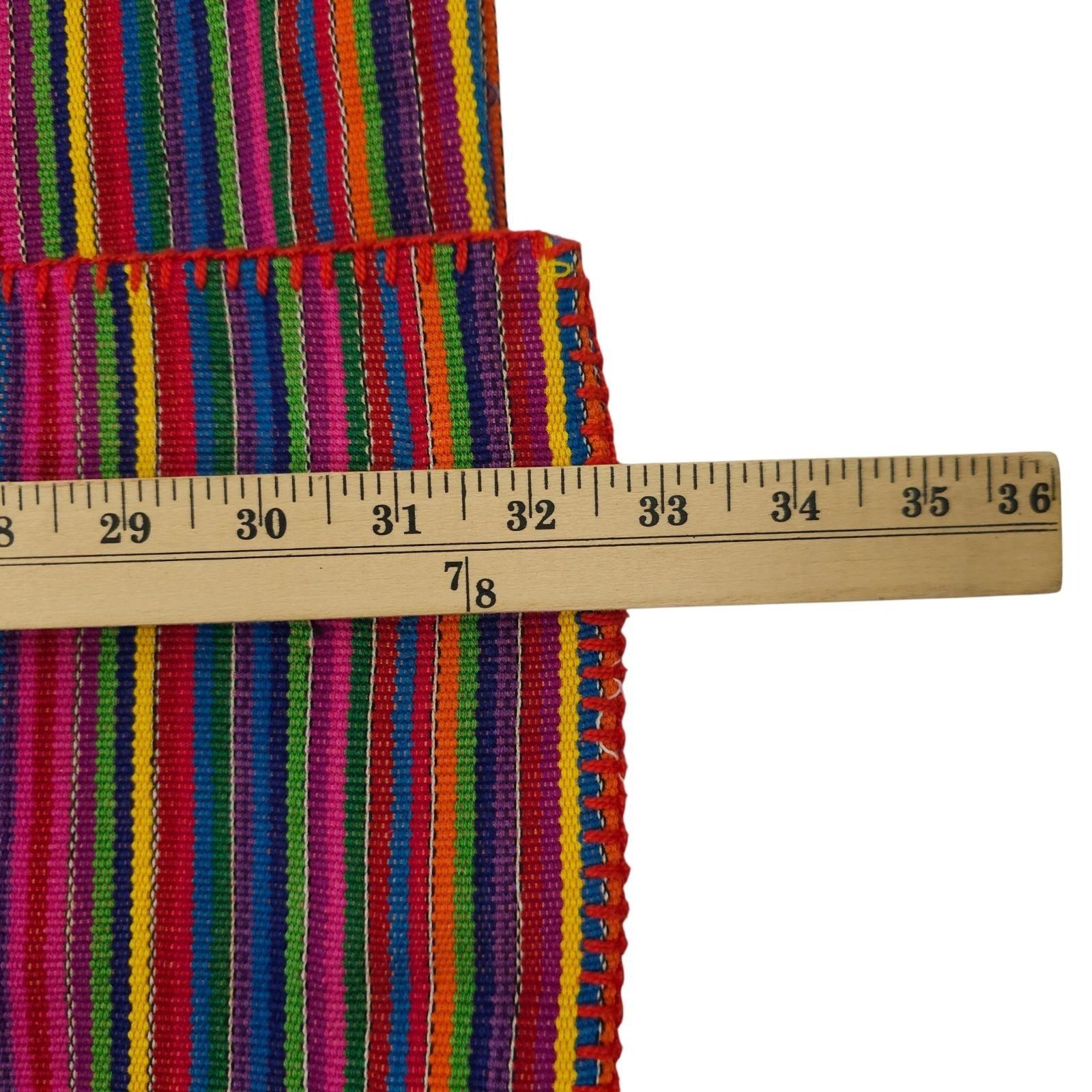Other F.L. Malik Wrap Skirt 6 Striped Vintage Rainbow Pencil Midi Size 28" / US 6 / IT 42 - 16 Thumbnail