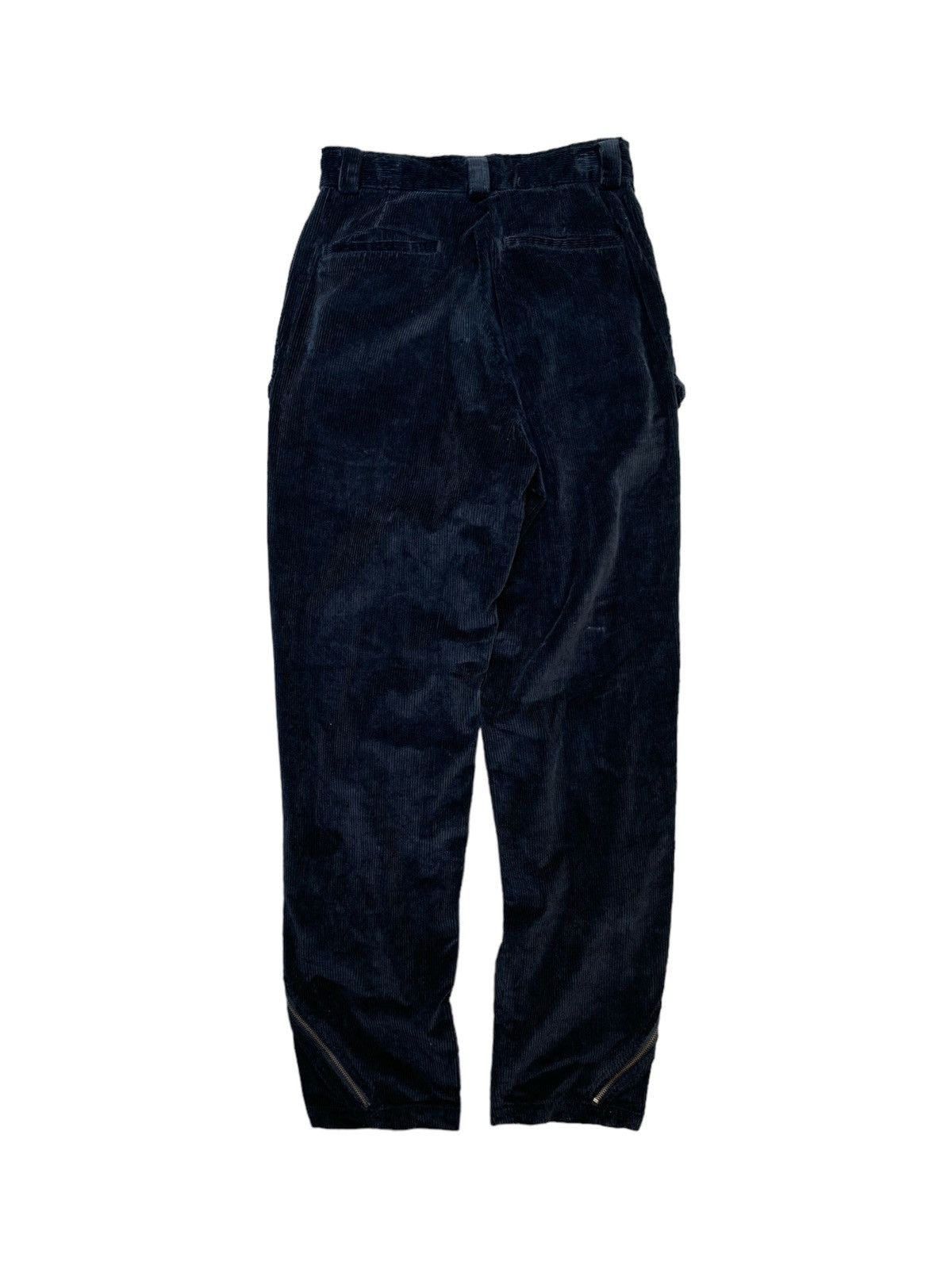 Final Home 1990s Neo Japan - Vkei Corduroy Reconstructed Zip Pants Size US 28 / EU 44 - 4 Thumbnail