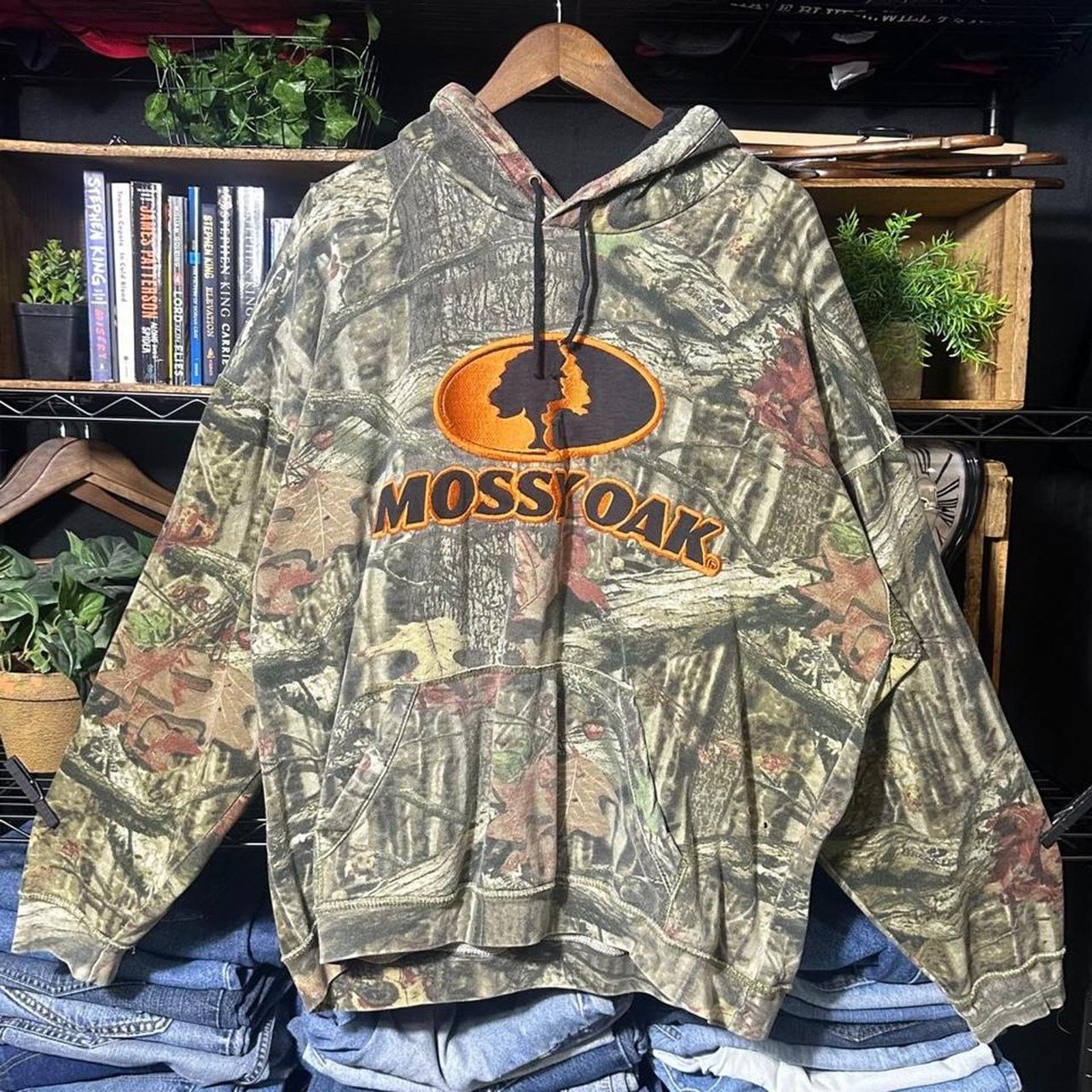 Mossy Oaks Vintage Y2K Mossy Oak Camo Hoodie XL Camouflage Sweatshirt Size US XL / EU 56 / 4 - 1 Thumbnail