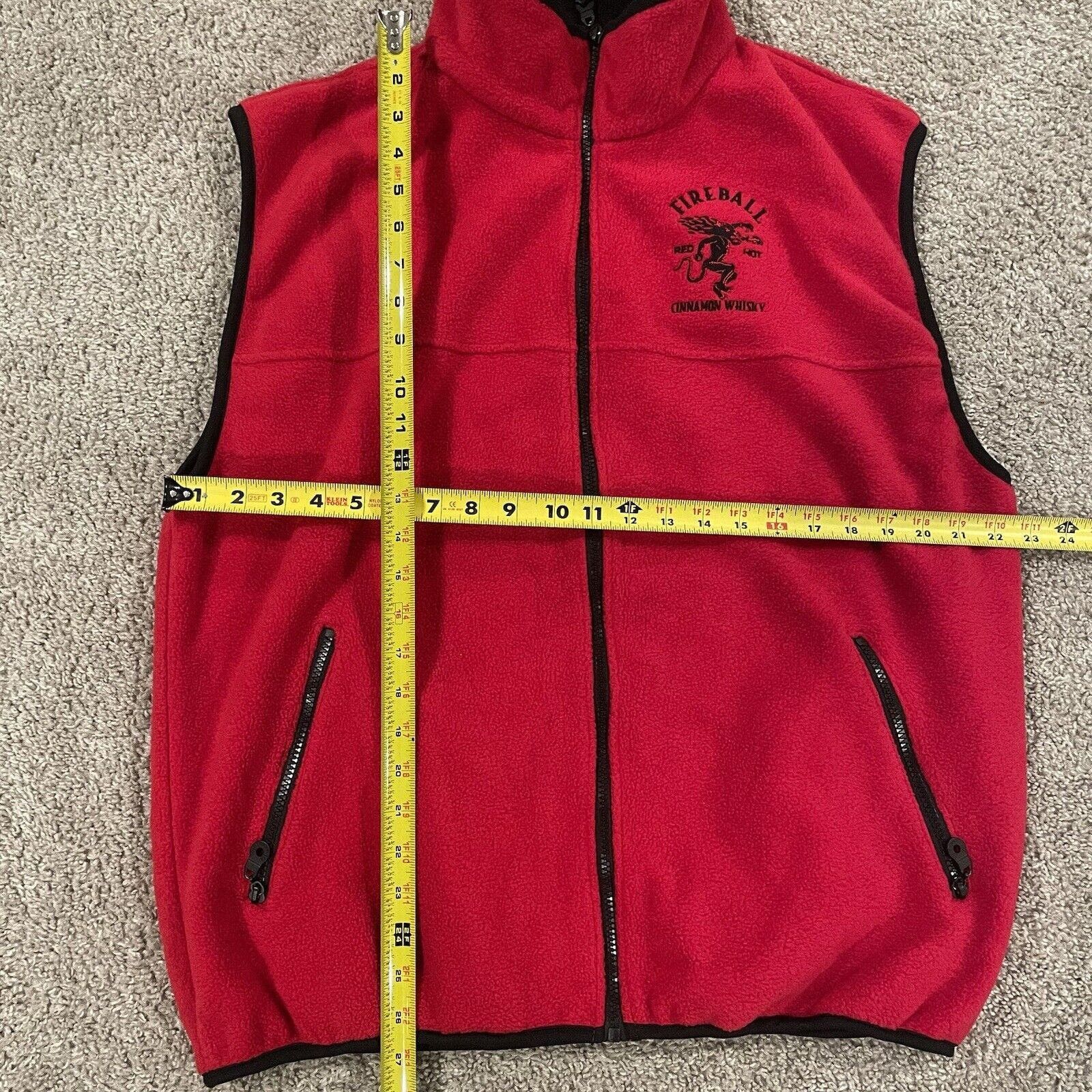 Bradley Mountain Vintage Fireball Red Sweater Vest Jacket Size Large Full Zip Size US L / EU 52-54 / 3 - 5 Thumbnail