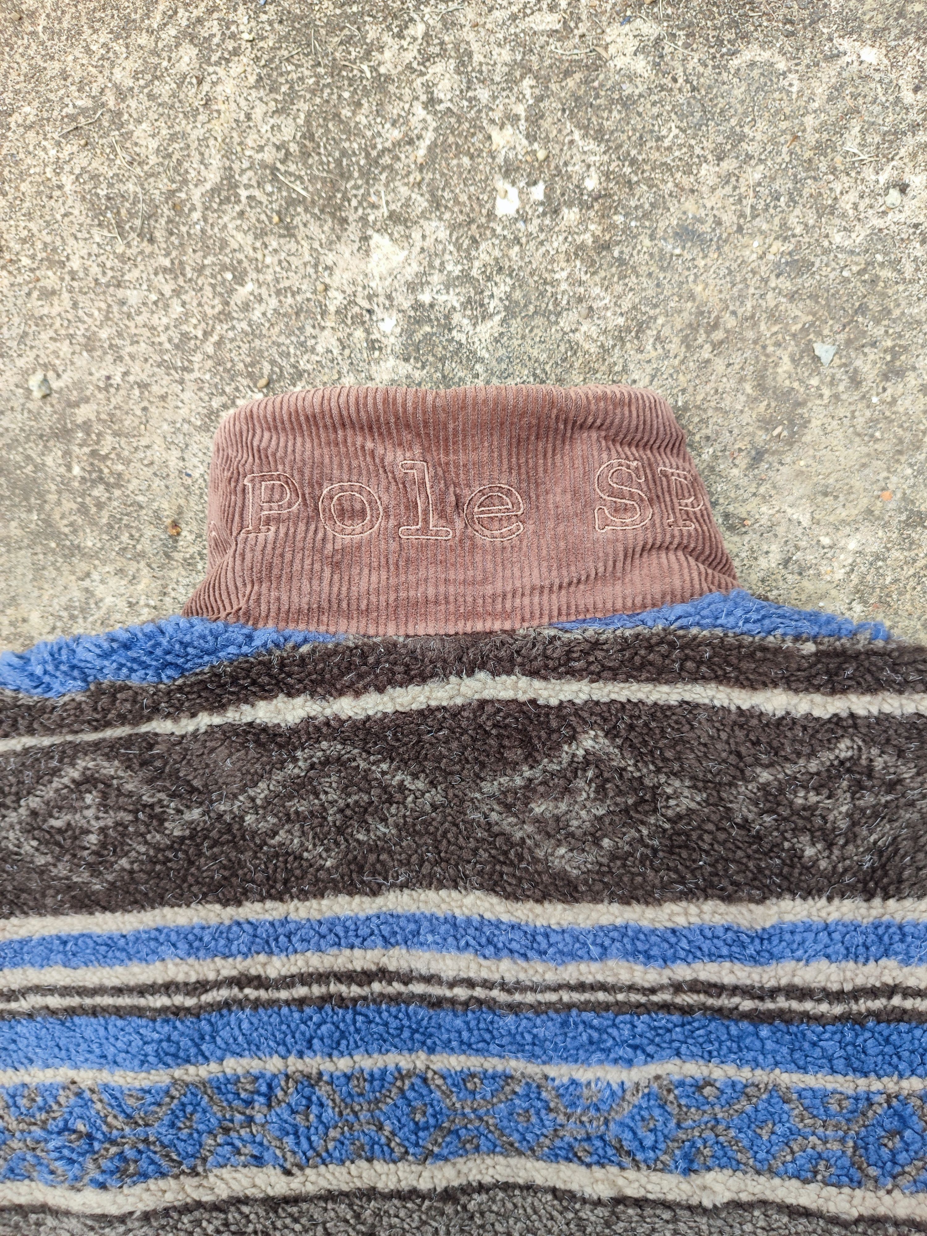 L.L. Bean × Vintage 🔥STEAL🔥 Vintage Striped Fleece Jacket By L.L Bean Size US L / EU 52-54 / 3 - 12 Thumbnail