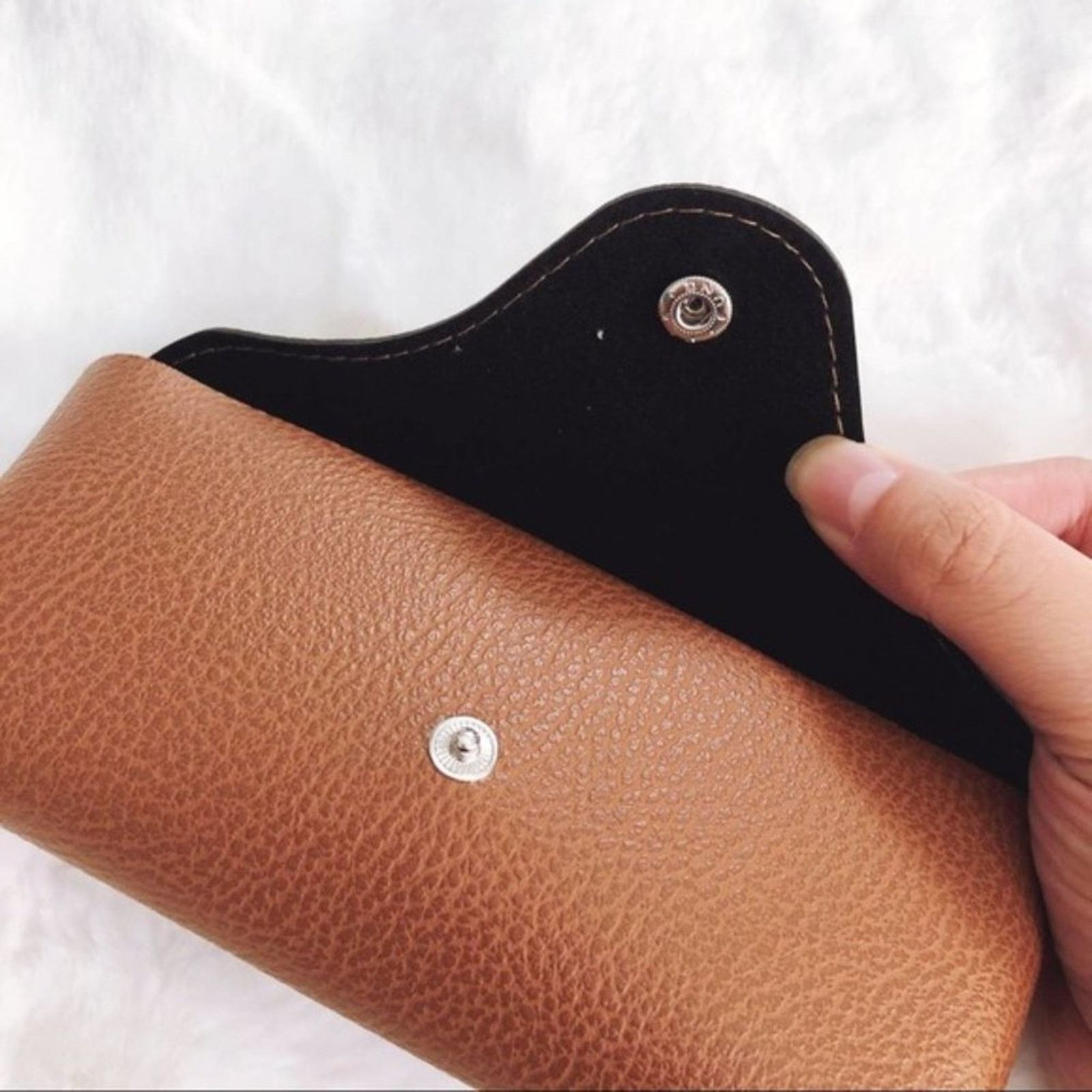 Other Harley Brown Faux Leather Sunglasses Case Size ONE SIZE - 6 Thumbnail