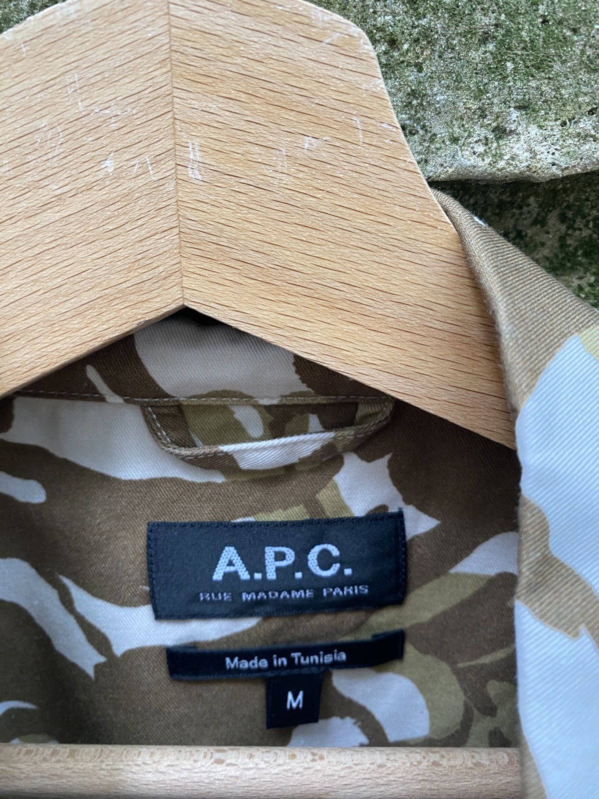 A.P.C. A.P.C. Camo Shirt New With Tags Size US M / EU 48-50 / 2 - 2 Thumbnail