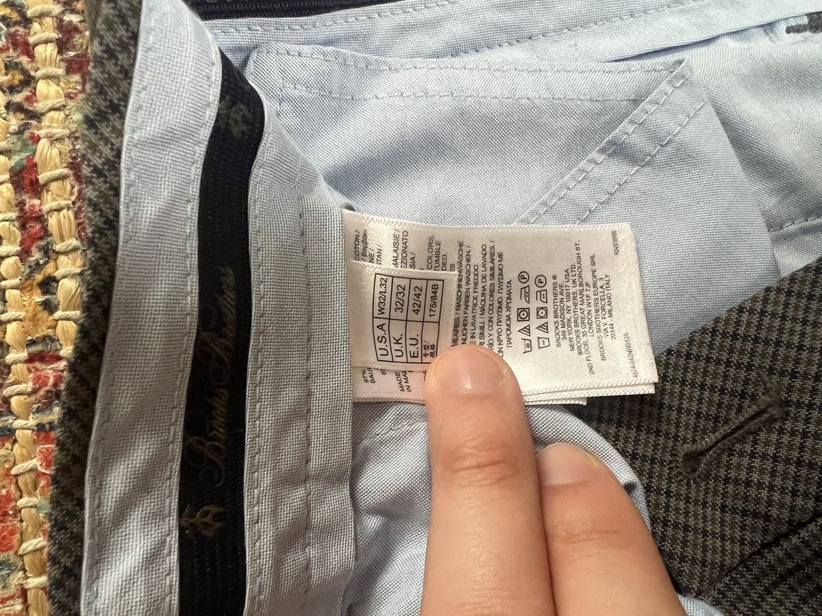 Brooks Brothers Brooks Brothers Pleated Pants Size US 32 / EU 48 - 3 Thumbnail