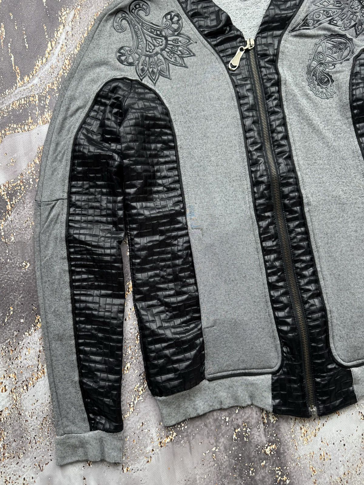 Just Cavalli Just Cavalli Vintage Zipped Sweatshirt Size US M / EU 48-50 / 2 - 2 Thumbnail